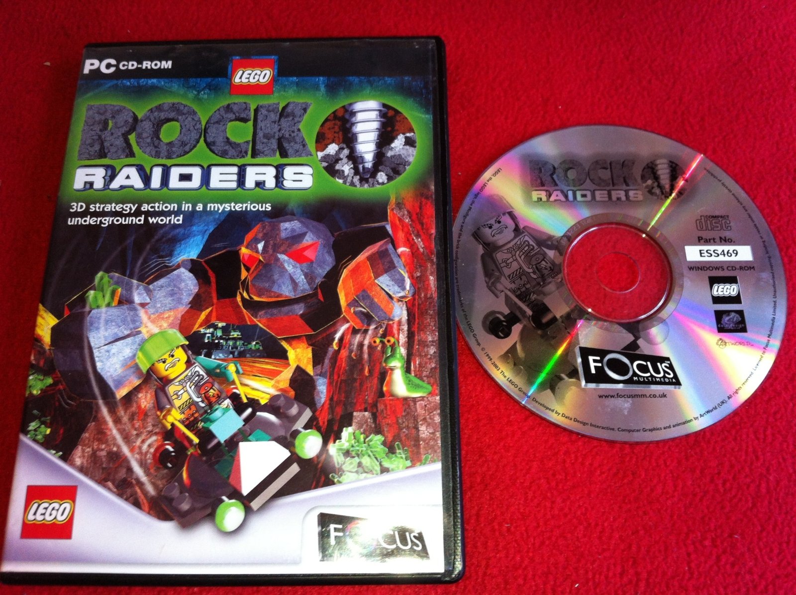 LEGO Rock Raiders - PC Game - PC games, Kids and educational - Level Up Gaming NZ