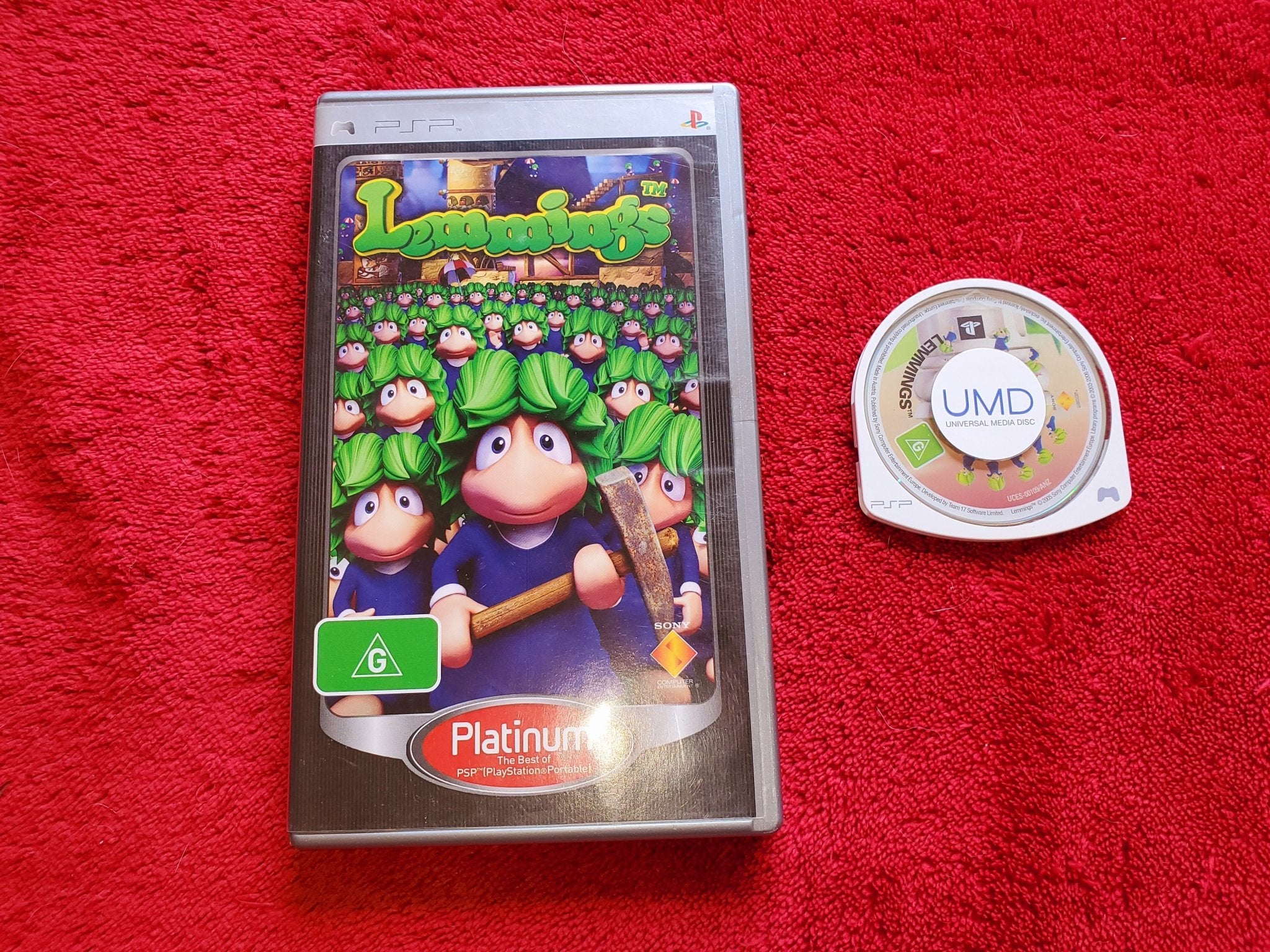 Lemmings - PSP Game - PSP - Play Station Portable (PSP), Games, Strategy and puzzle - Level Up Gaming NZ
