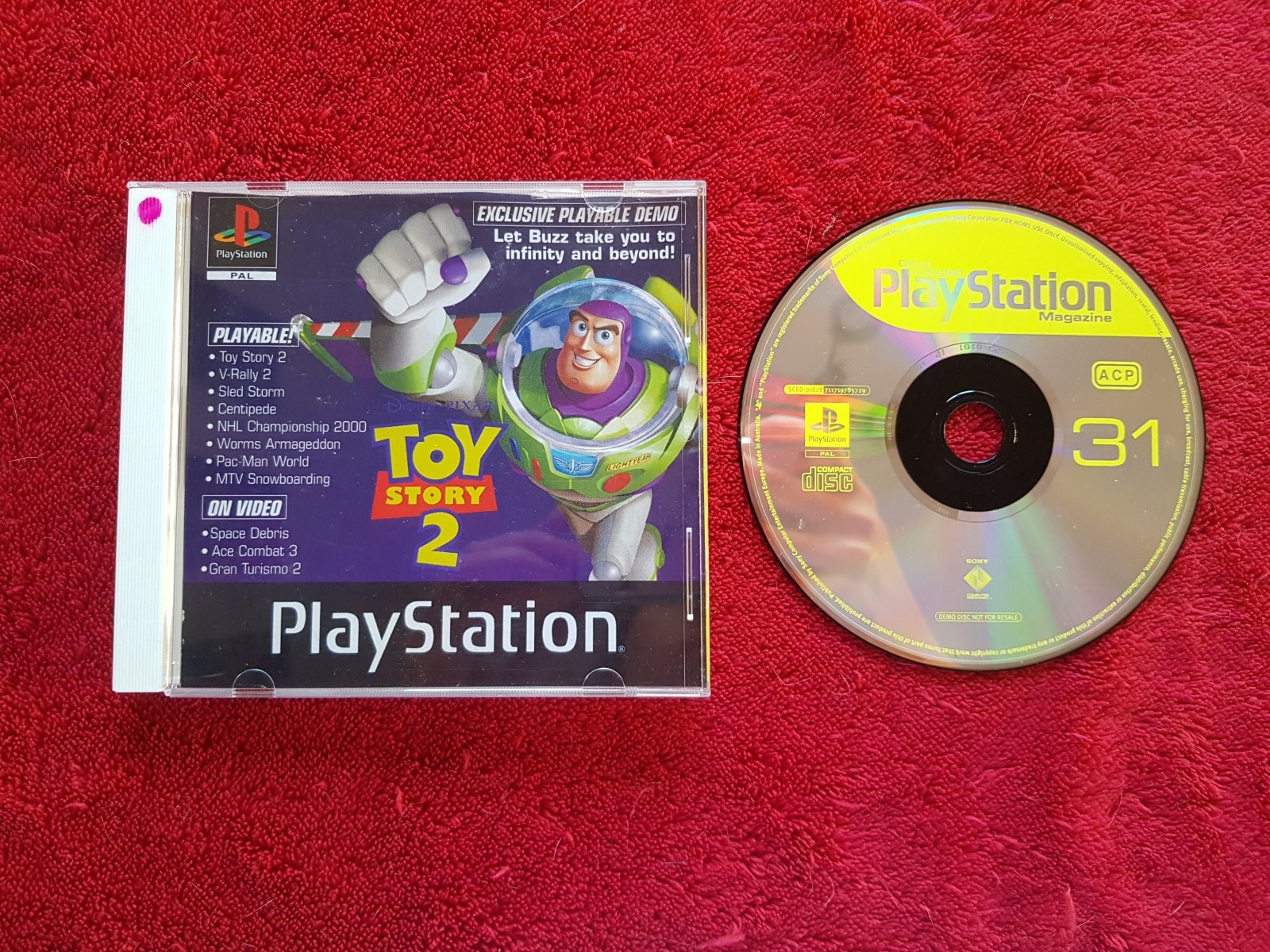 Toy Story 2 and Other Demos: Playstation Magazine 31 - PS1 Game Demo - PlayStation, Games, Action and adventure - Level Up Gaming NZ