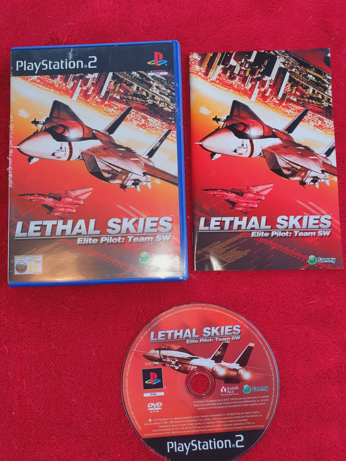 Lethal Skies: Elite Pilot - Team SW - PS2 Game - PlayStation 2, Games, Simulation - Level Up Gaming NZ