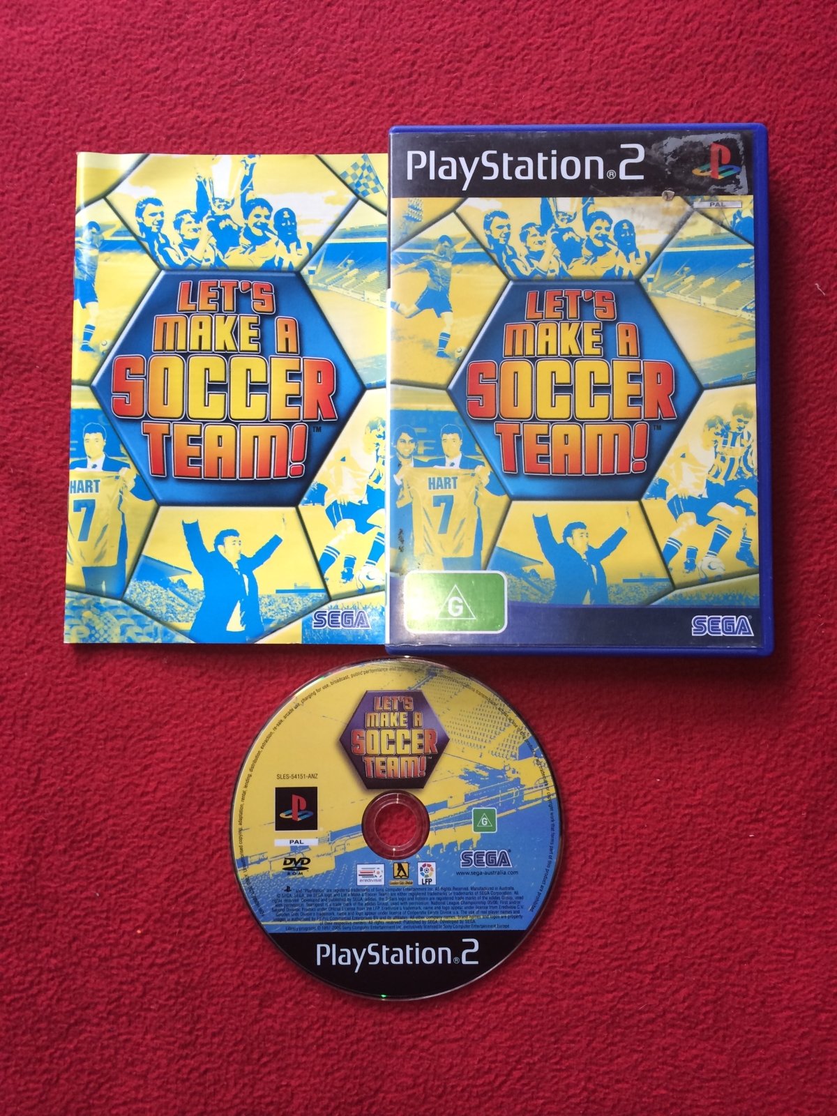 Let's Make A Soccer Team - PS2 Game - PlayStation 2, Games, Sports - Level Up Gaming NZ