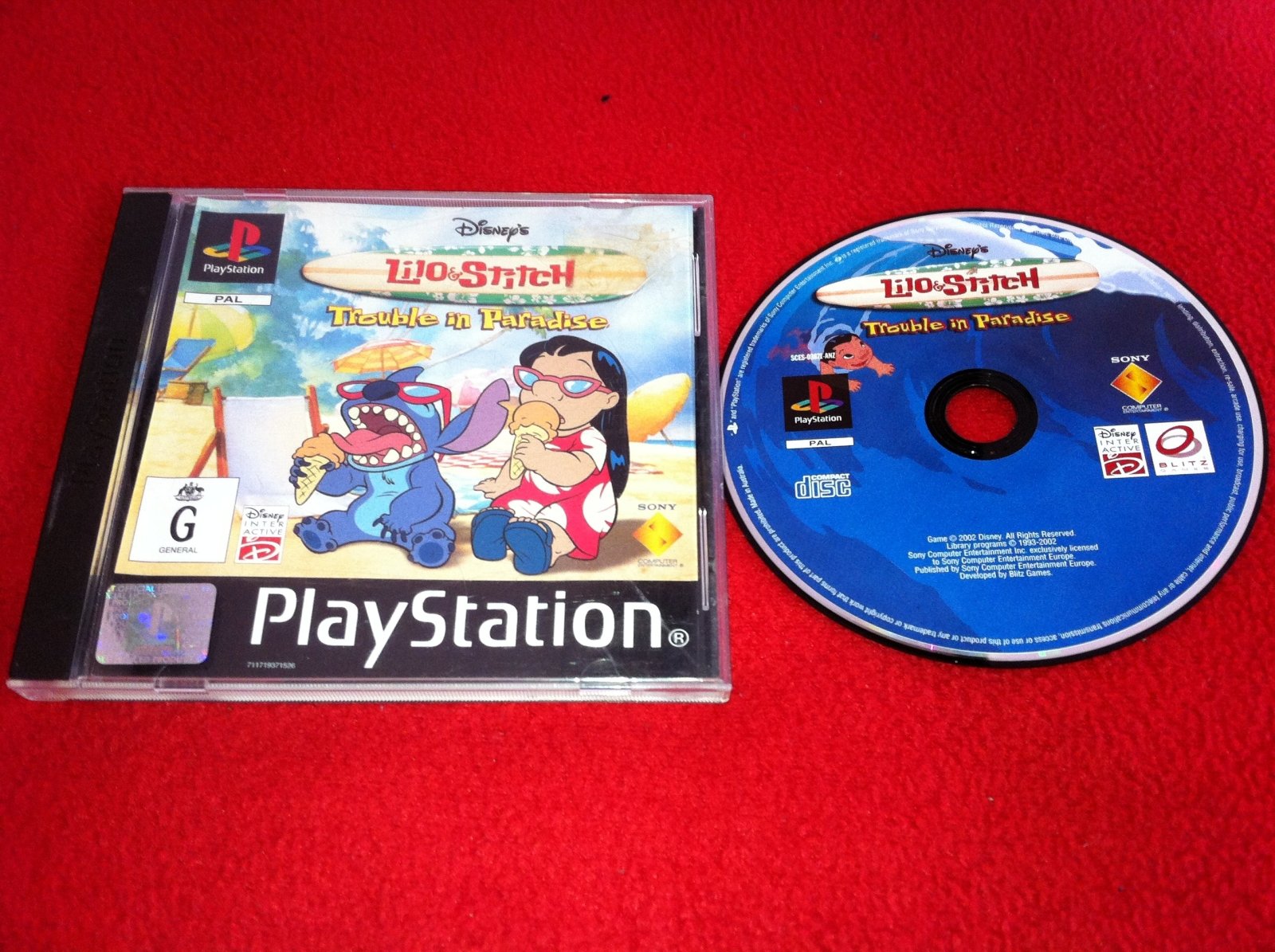 Lilo & Stitch: Trouble in Paradise - PS1 Game - PlayStation, Games, Children and family - Level Up Gaming NZ