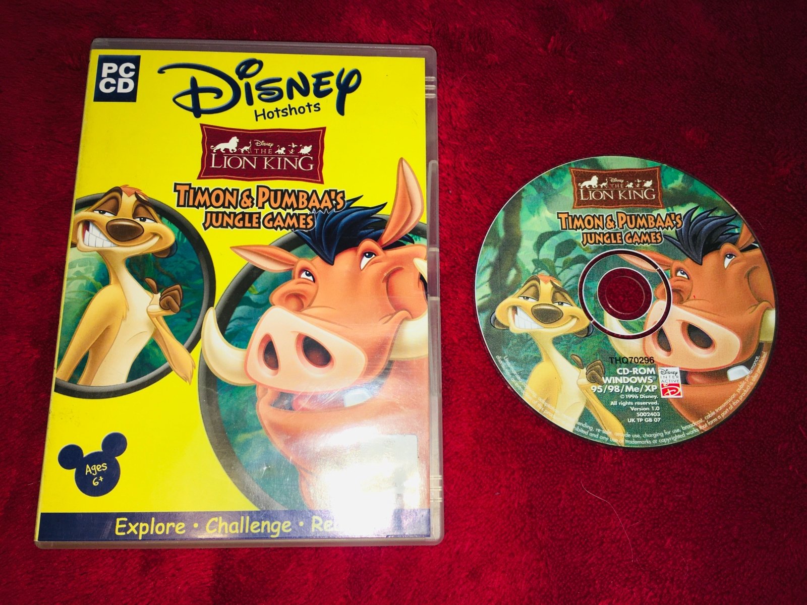 Lion King Timon and Pumbaa's Jungle Games - PC Game - PC games, Kids and educational - Level Up Gaming NZ