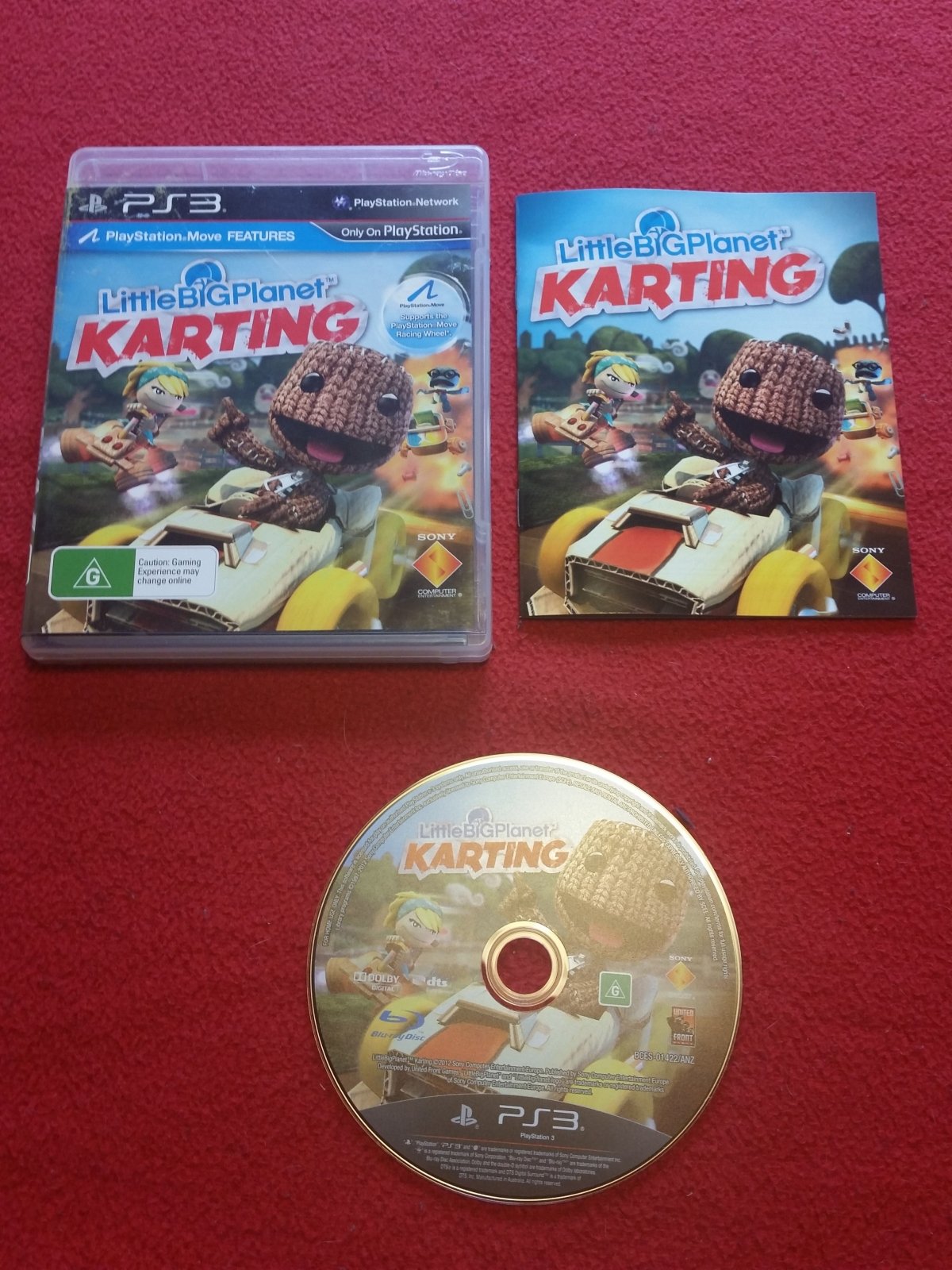 Little Big Planet Karting - PS3 Game - PlayStation 3, Games, Driving and racing - Level Up Gaming NZ