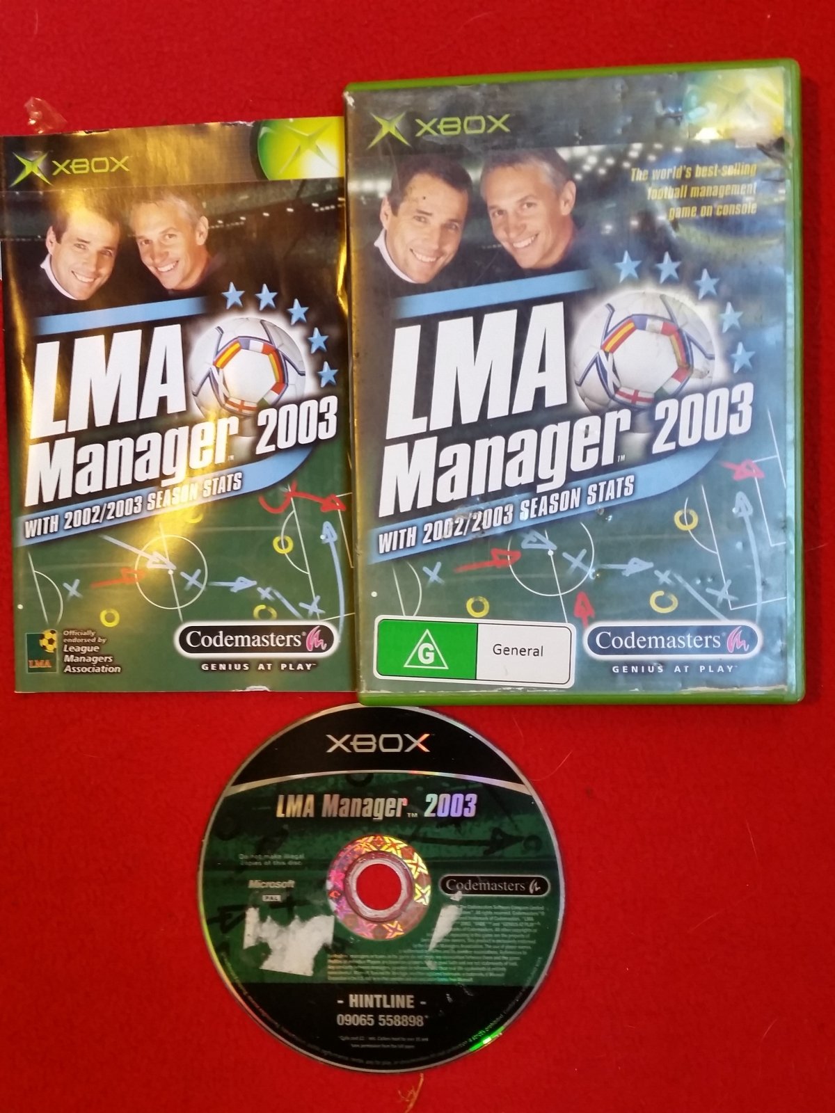 LMA Manager 2003 - XBOX Game - Xbox, Games, Sports - Level Up Gaming NZ