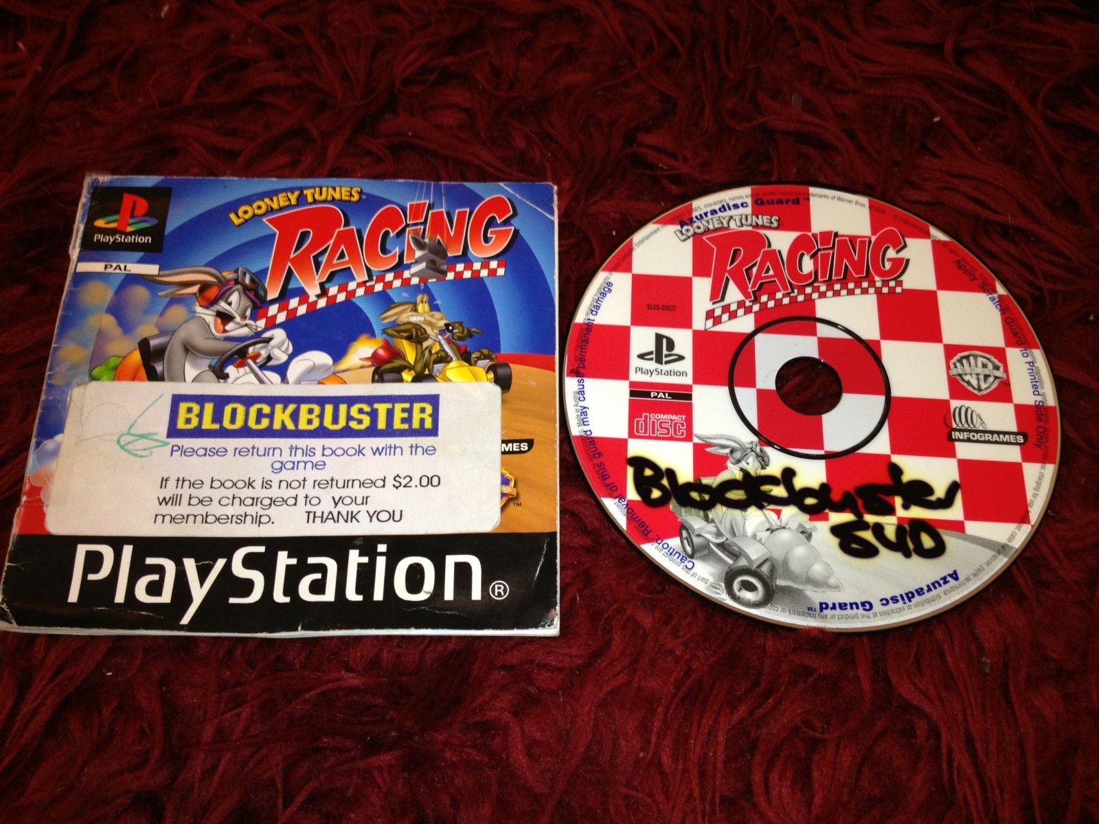 Looney Tunes Racing - PS1 Game - PlayStation, Games, Driving and racing - Level Up Gaming NZ