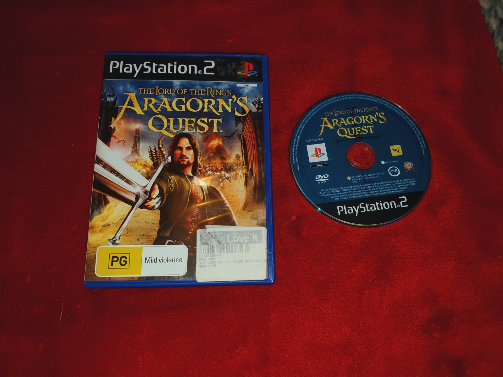LOTR: Aragorn's Quest - PS2 Game - PlayStation 2, Games, Action and adventure - Level Up Gaming NZ