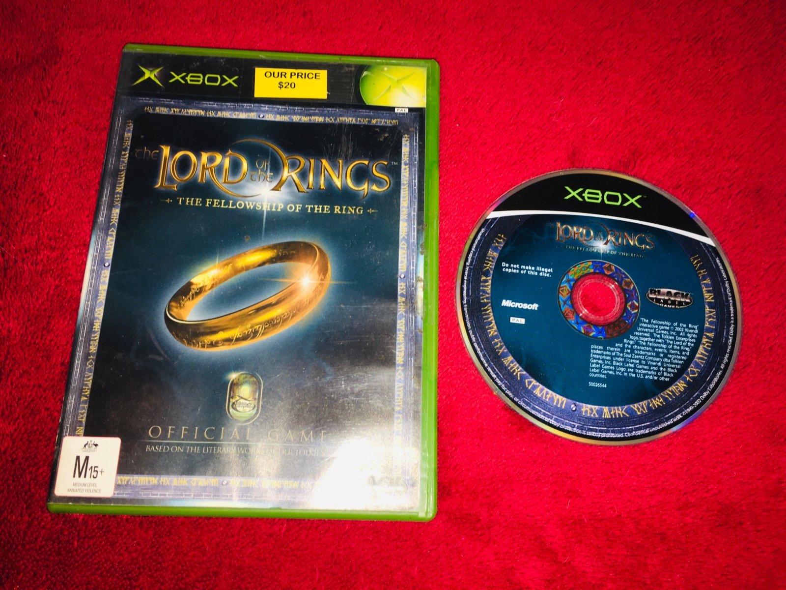 LOTR: The Fellowship of the Ring - XBOX Game - Xbox, Games, Action and adventure - Level Up Gaming NZ