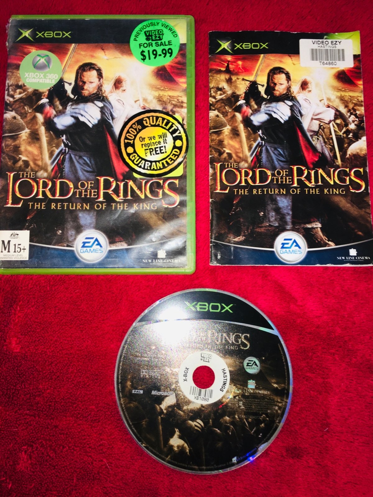 LOTR: The Return of The King - XBOX Game - Xbox, Games, Role playing - Level Up Gaming NZ