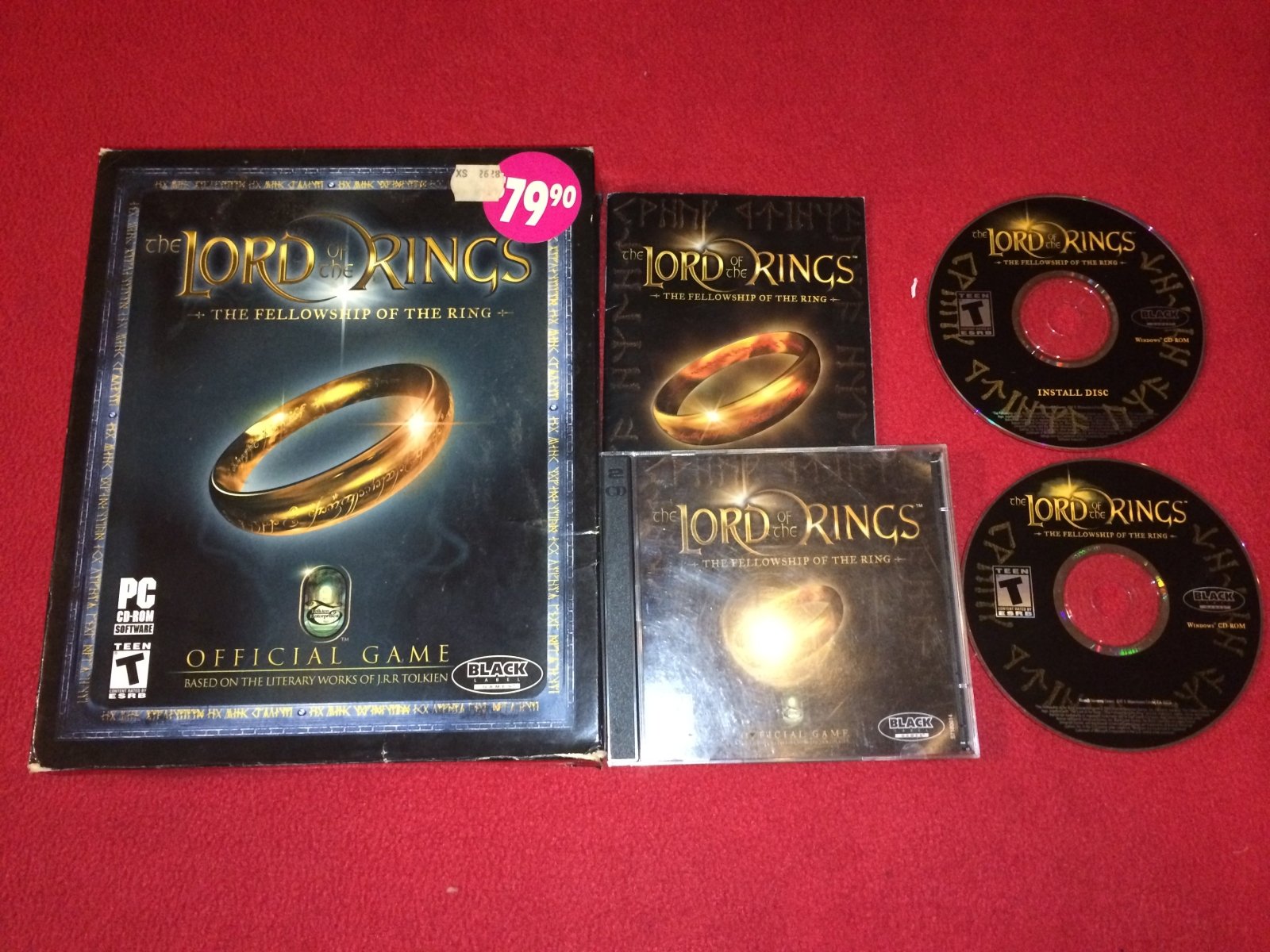 LOTR: The Fellowship of the Ring* RARE + BOXED - PC games, Action and adventure - Level Up Gaming NZ