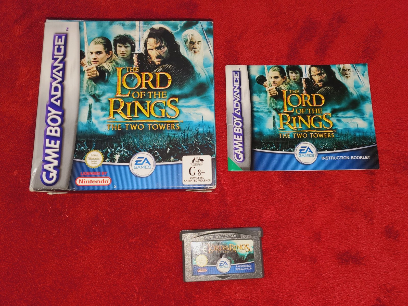 The Lord of the Rings: The Two Towers - GBA Game - Level Up Gaming NZ
