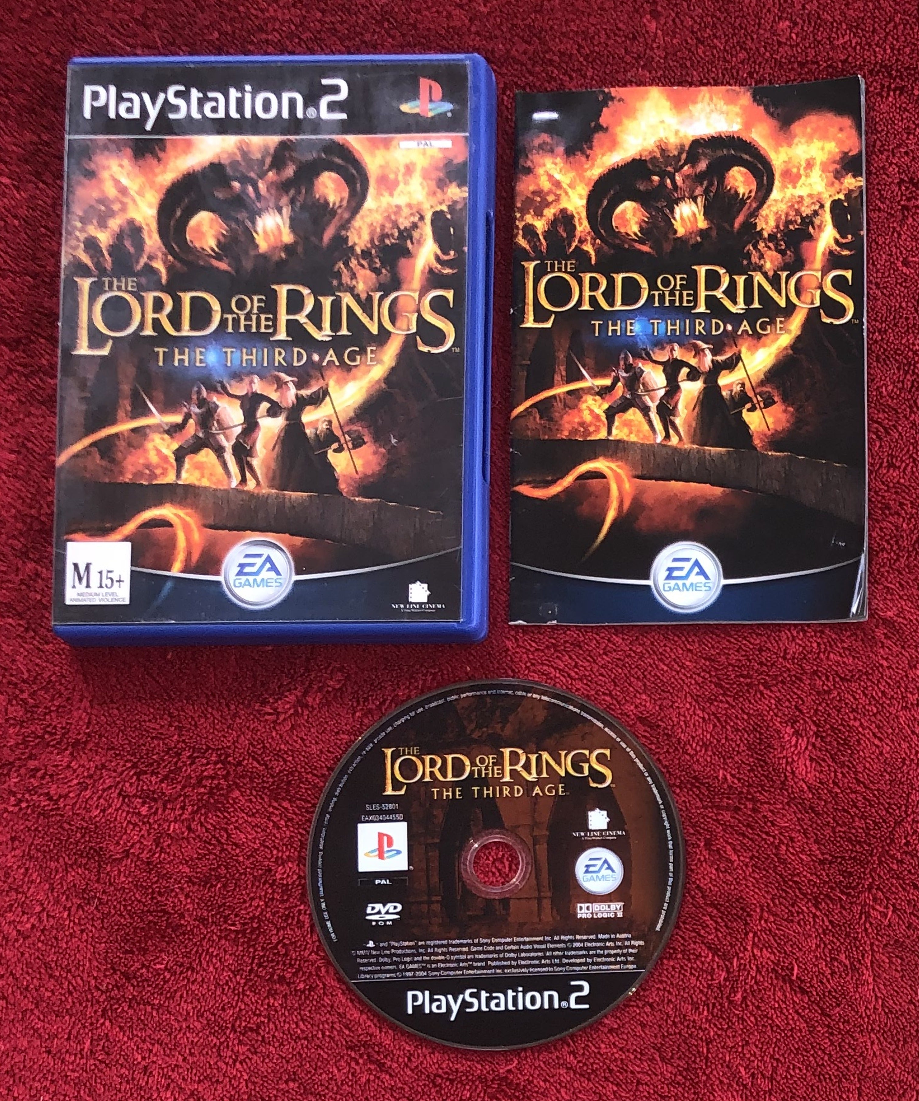 Lord of the Rings: The Third Age - PS2 Game, PlayStation 2, Games, Role playing, Level Up Gaming NZ