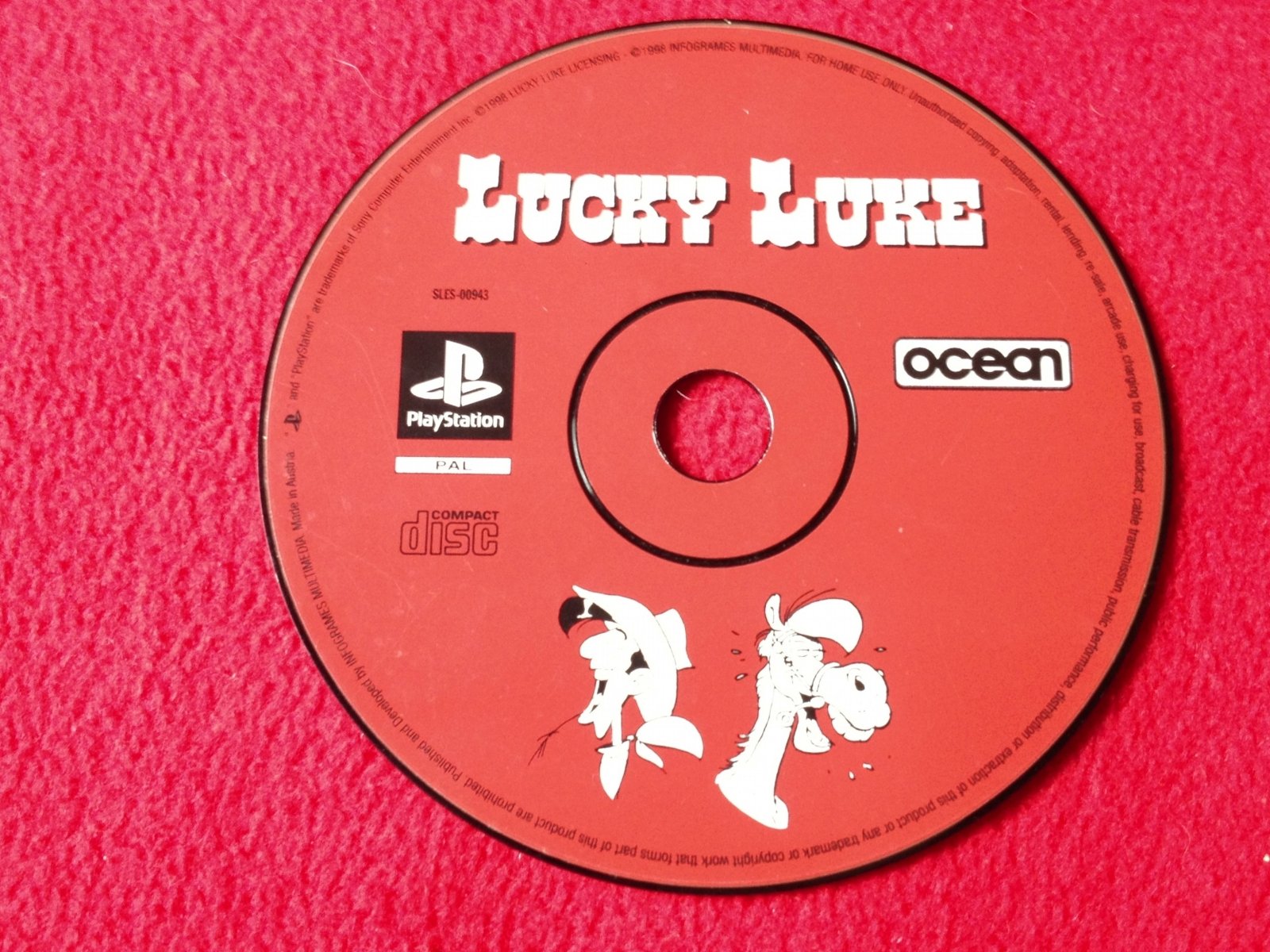 Lucky Luke - PS1 Game - PlayStation, Games, Action and adventure - Level Up Gaming NZ
