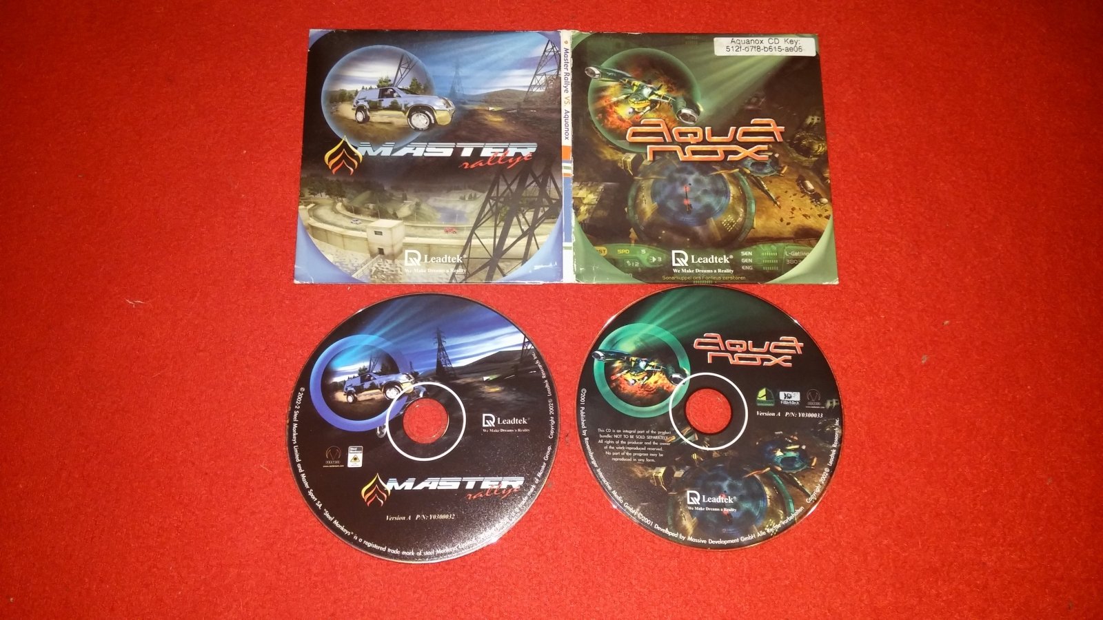 AQUANOX and Master Rallye - PC Games - PC games, Action and adventure - Level Up Gaming NZ