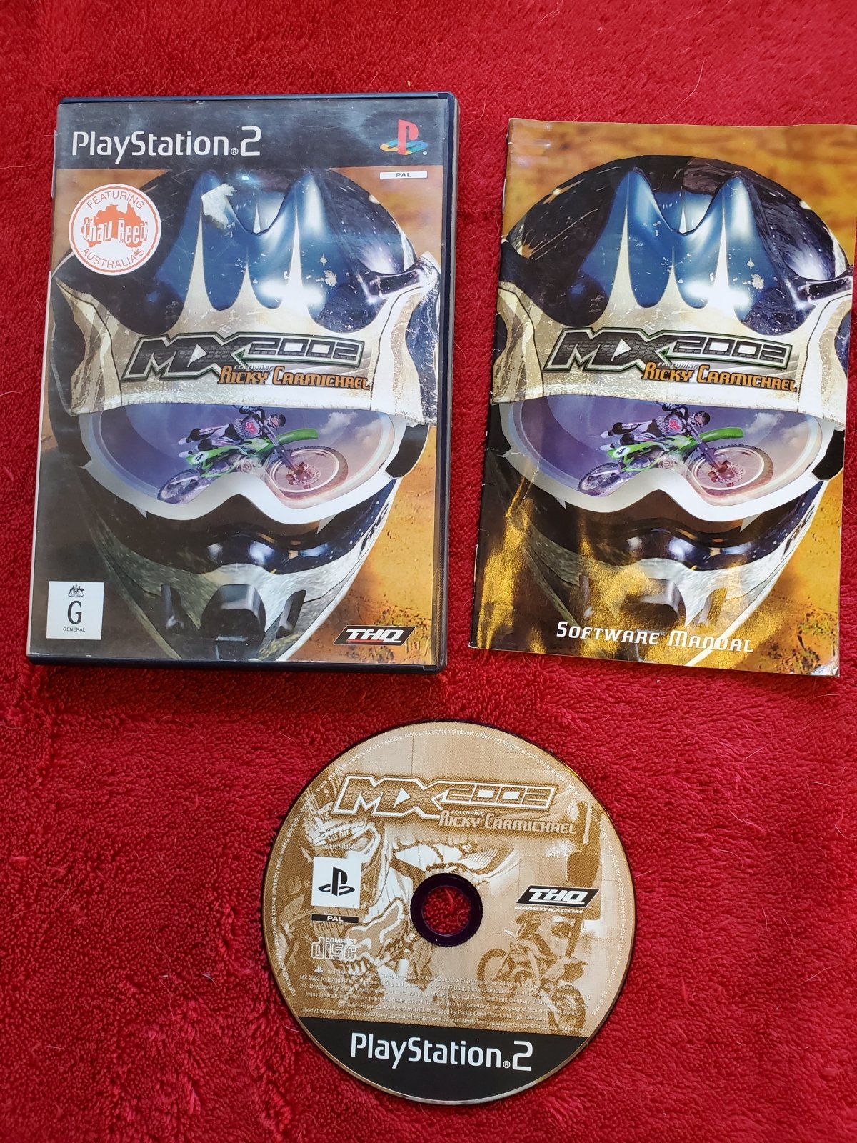 MX 2002 Featuring Ricky Carmichael - PS2 Game - PlayStation 2, Games, Driving and racing - Level Up Gaming NZ