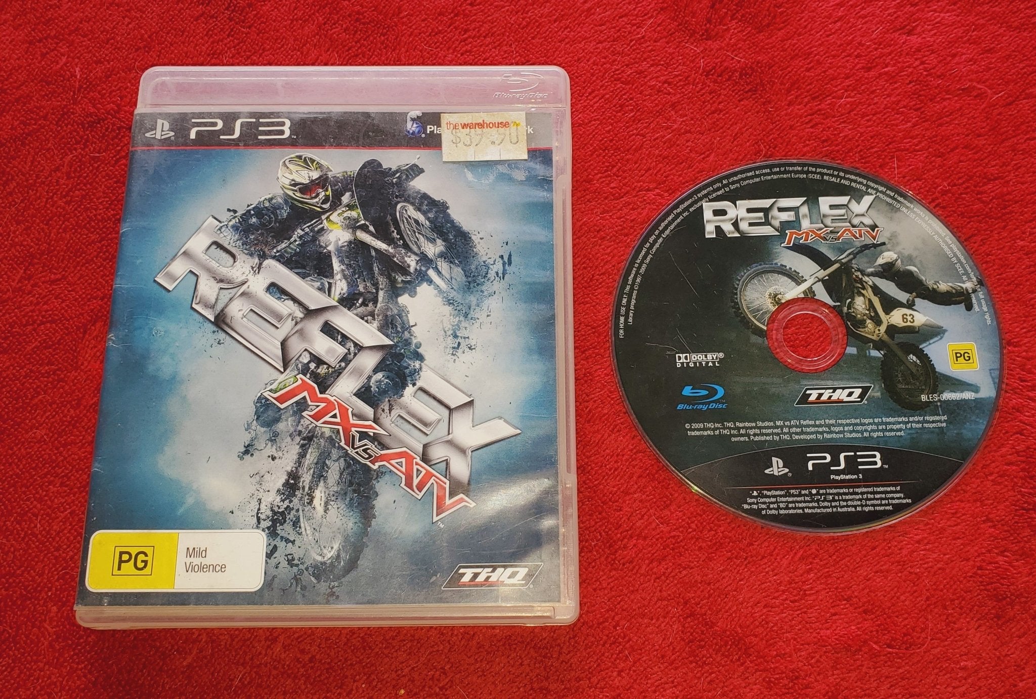MX vs. ATV Reflex - PS3 Game - PlayStation 3, Games, Driving and racing - Level Up Gaming NZ