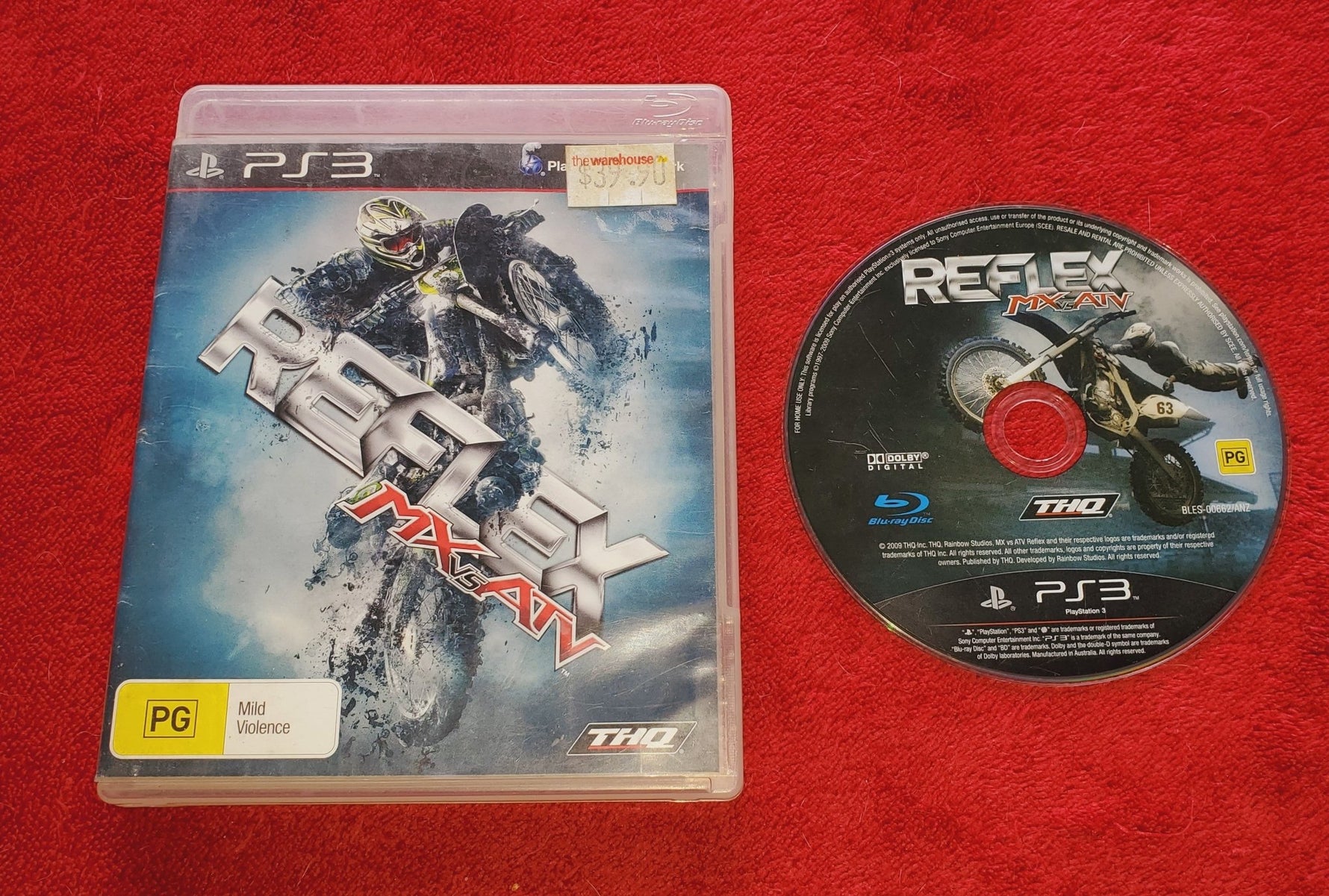 MX vs. ATV Reflex - PS3 Game - PlayStation 3, Games, Driving and racing - Level Up Gaming NZ