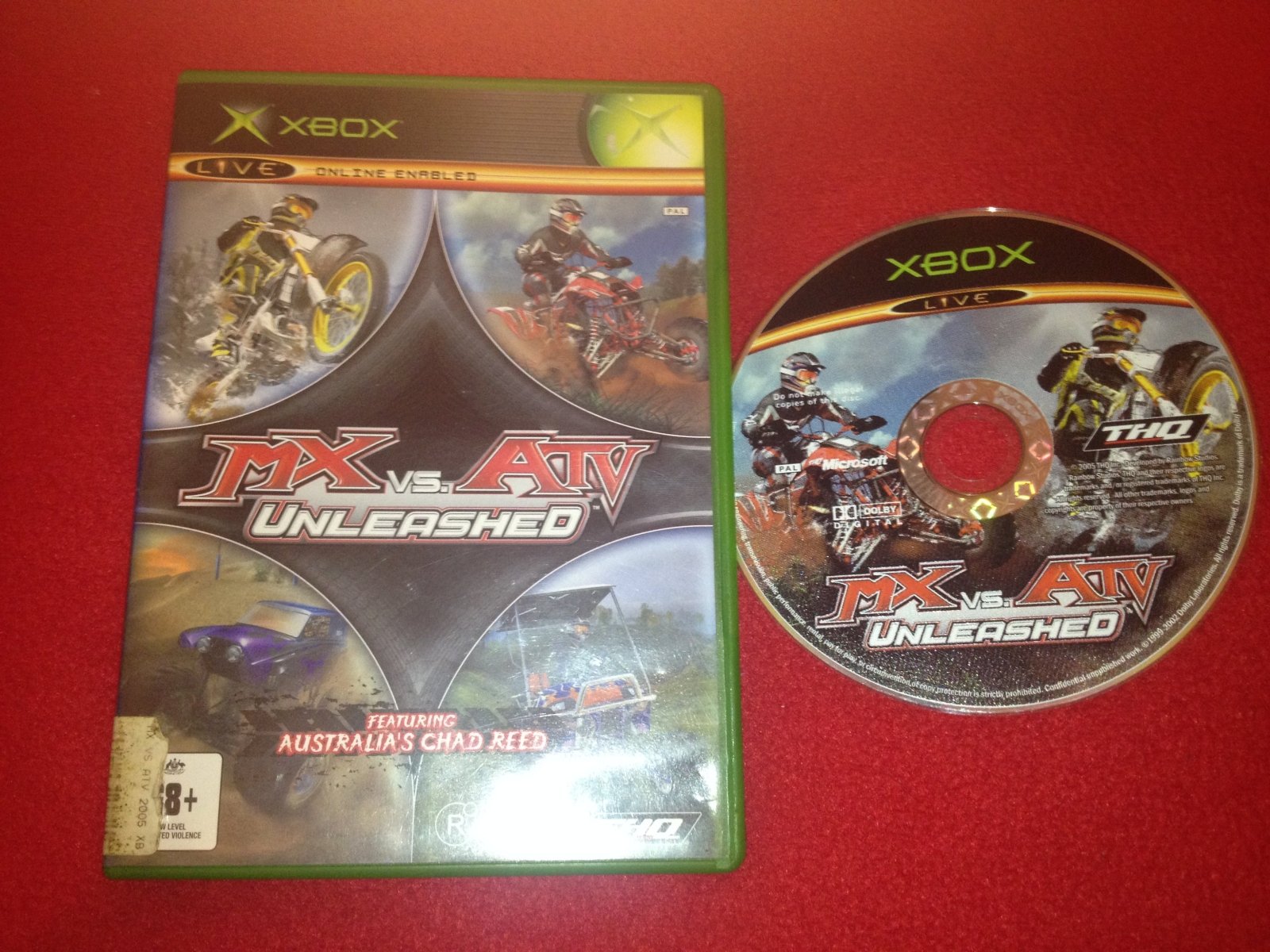 MX vs. ATV Unleashed - XBOX Game - Xbox, Games, Driving and racing - Level Up Gaming NZ