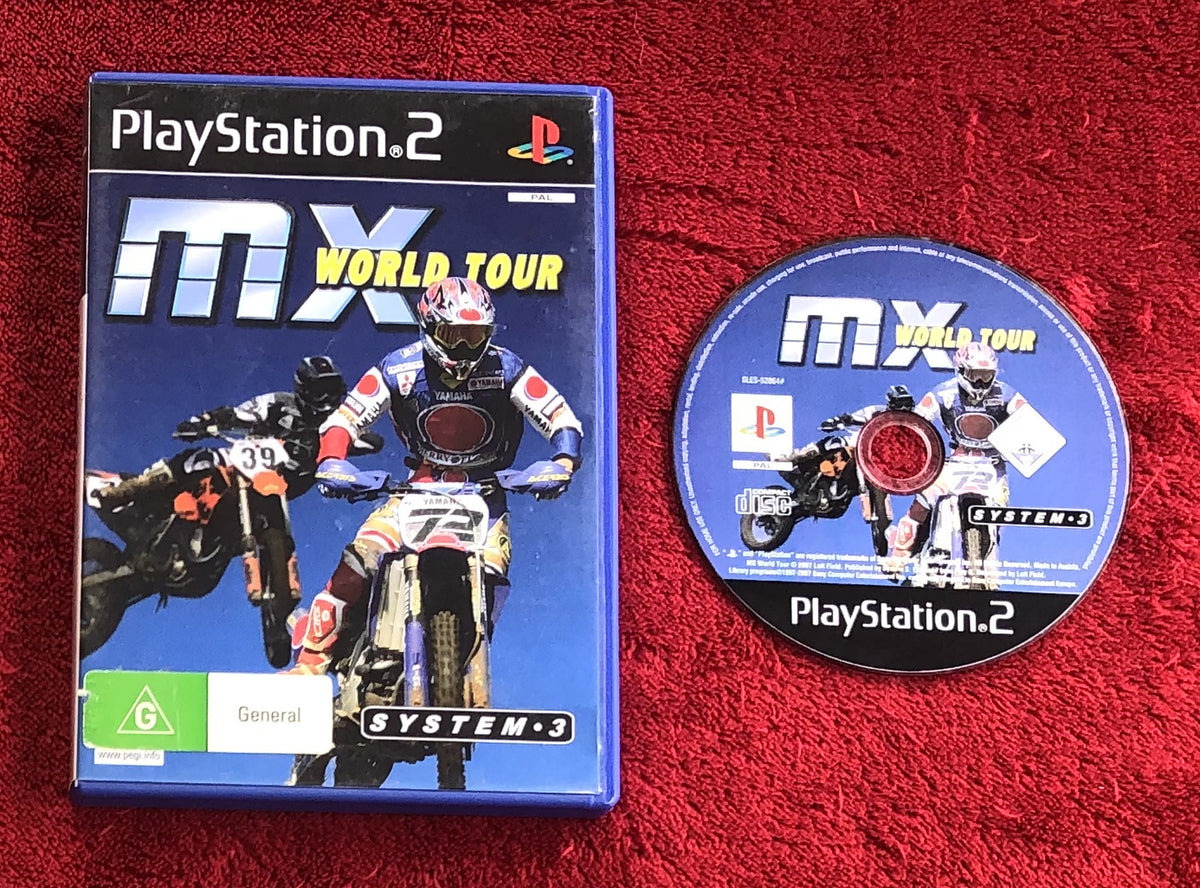 MX World Tour - PS2 Game, PlayStation 2, Games, Driving and racing, Level Up Gaming NZ
