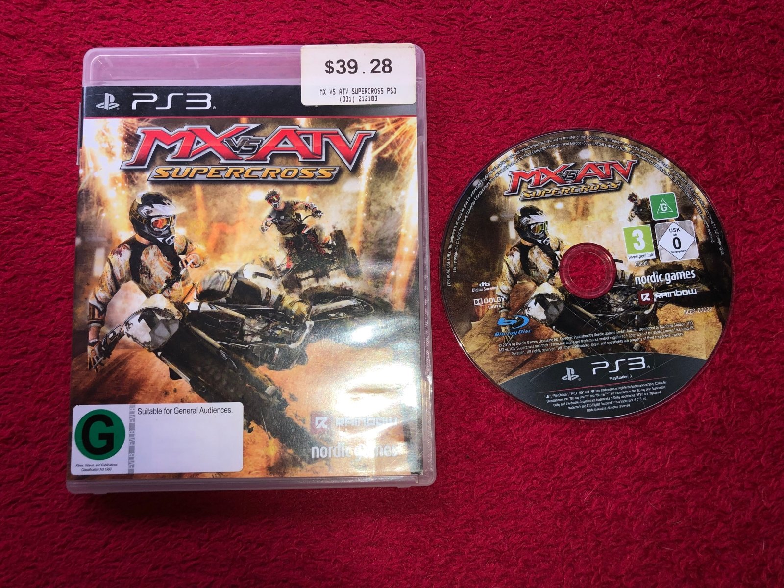 MX vs ATV: Supercross - PS3 Game - PlayStation 3, Games, Driving and racing - Level Up Gaming NZ