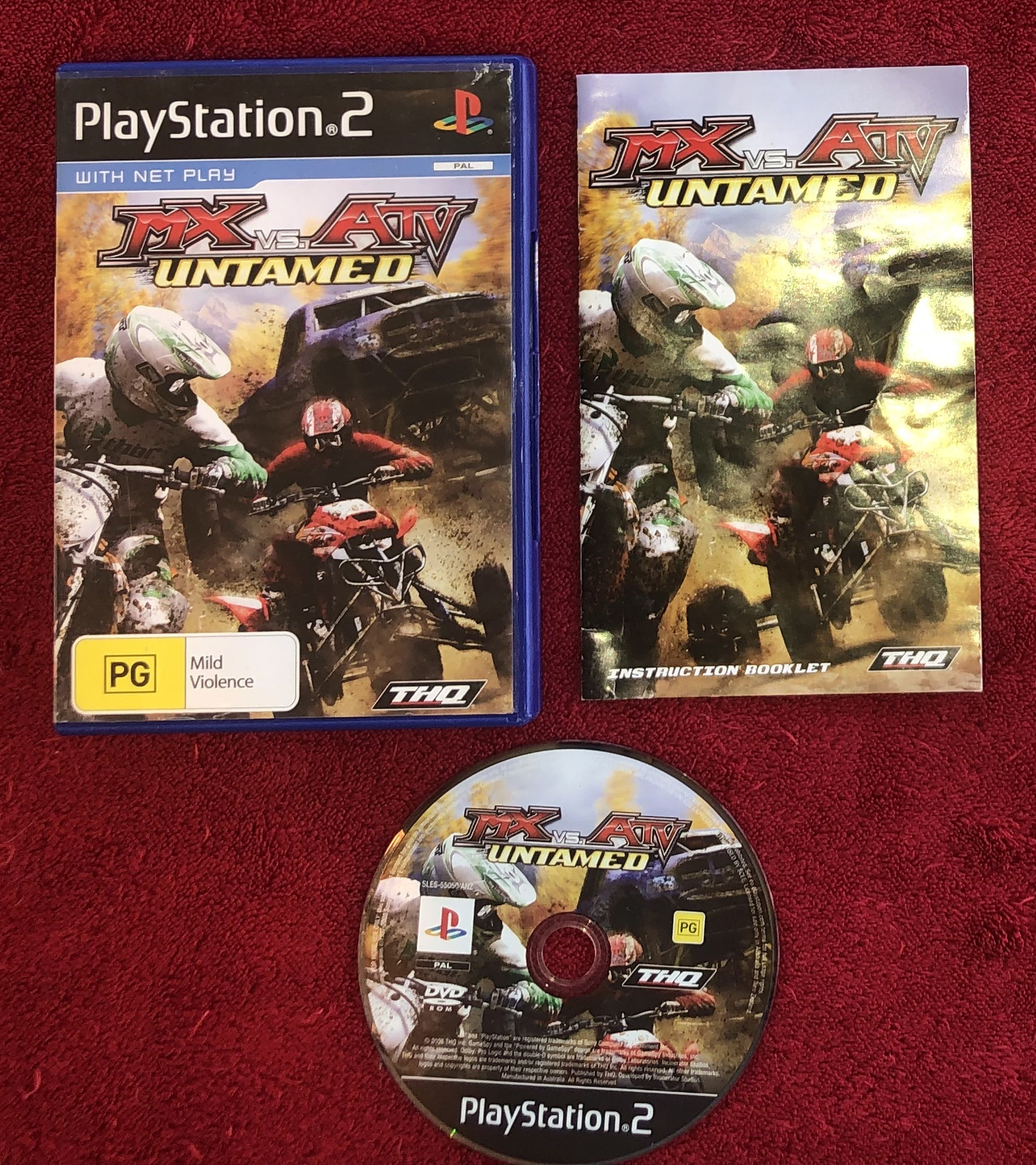 MX vs. ATV Untamed - PS2 Game - PlayStation 2, Games, Driving and racing - Level Up Gaming NZ