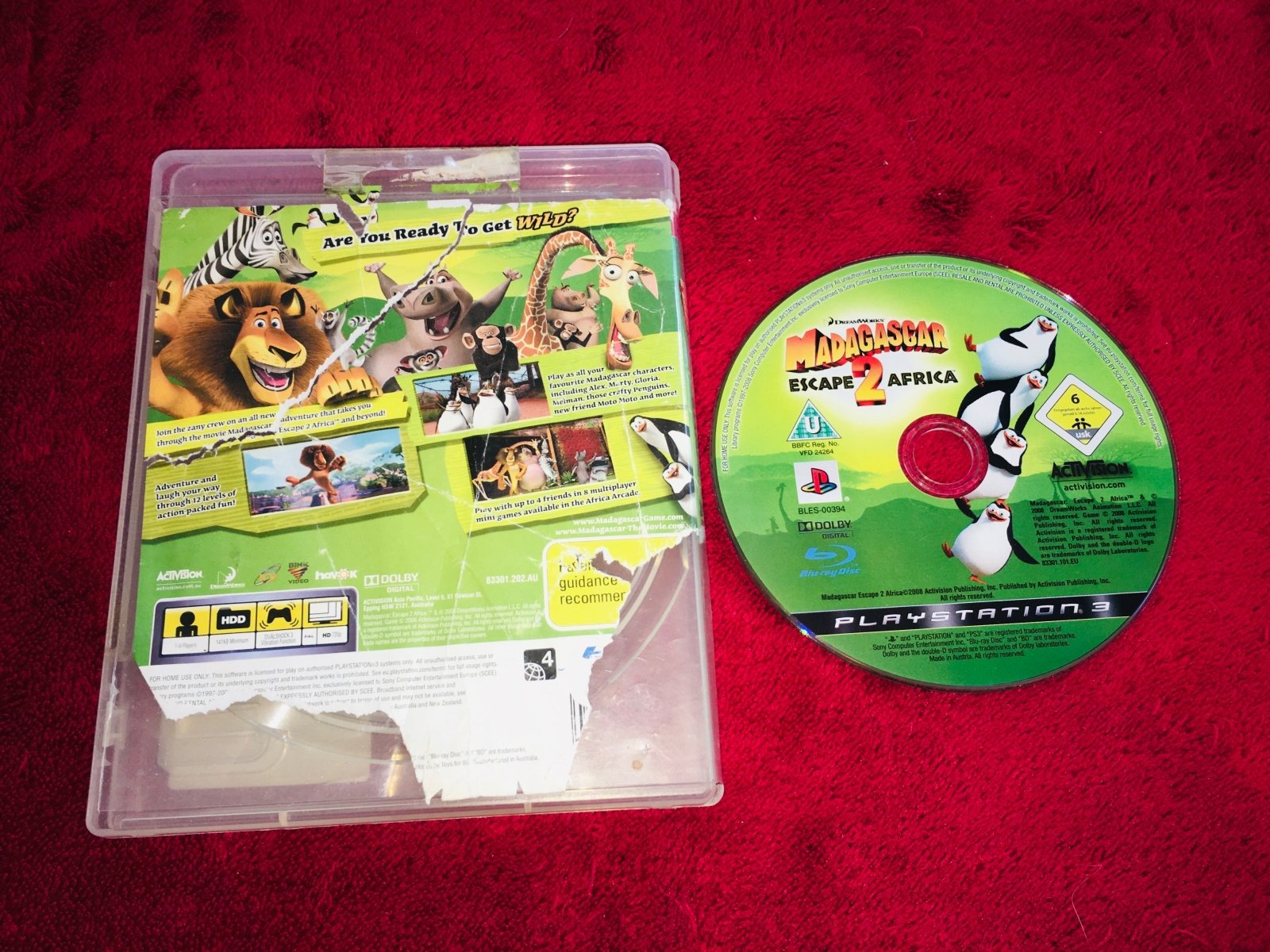 Madagascar 2: Escape to Africa - PS3 Game - PlayStation 3, Games, Action and adventure - Level Up Gaming NZ