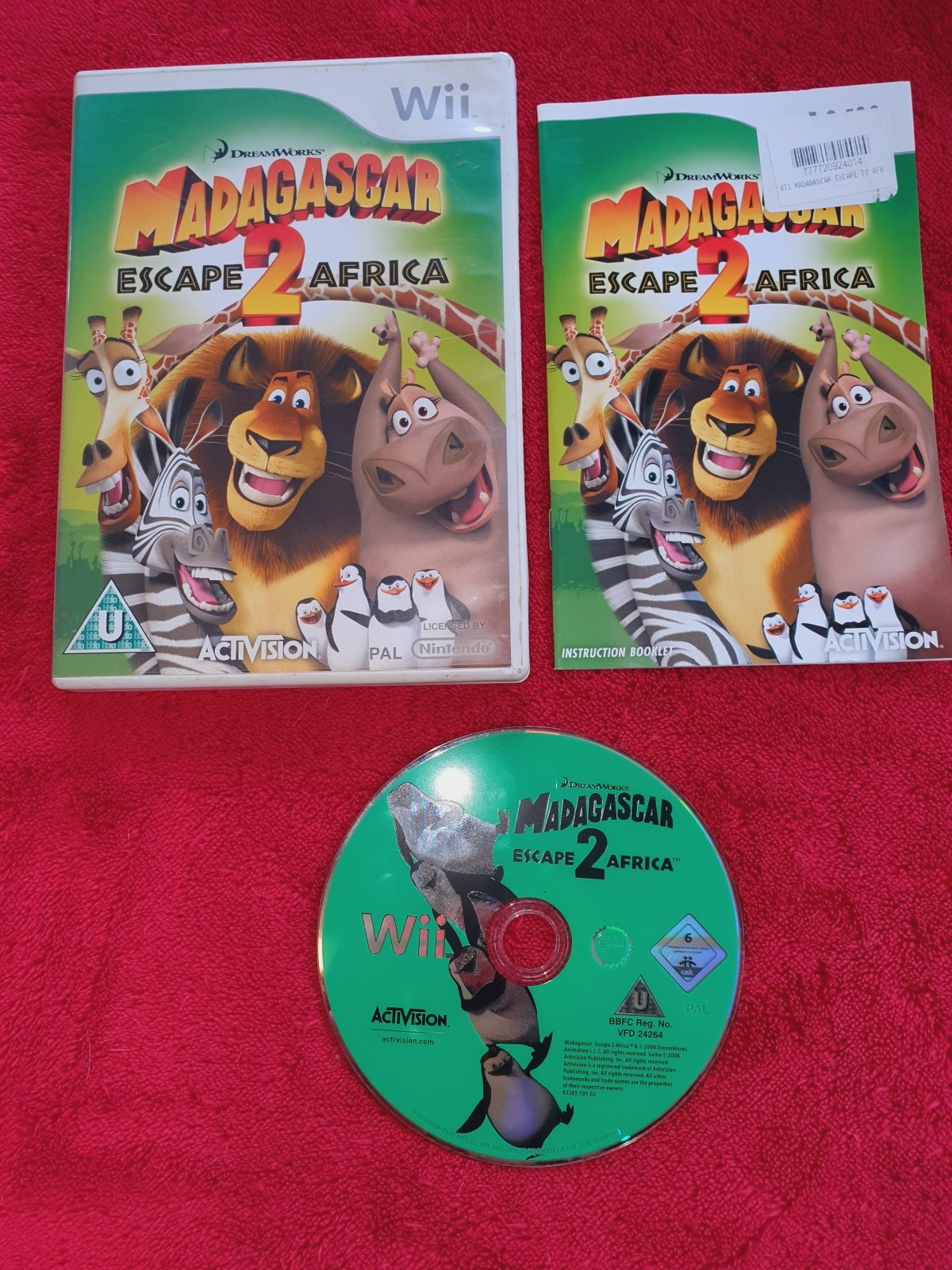 Madagascar 2: Escape to Africa - Wii Game - Wii Games - Level Up Gaming NZ