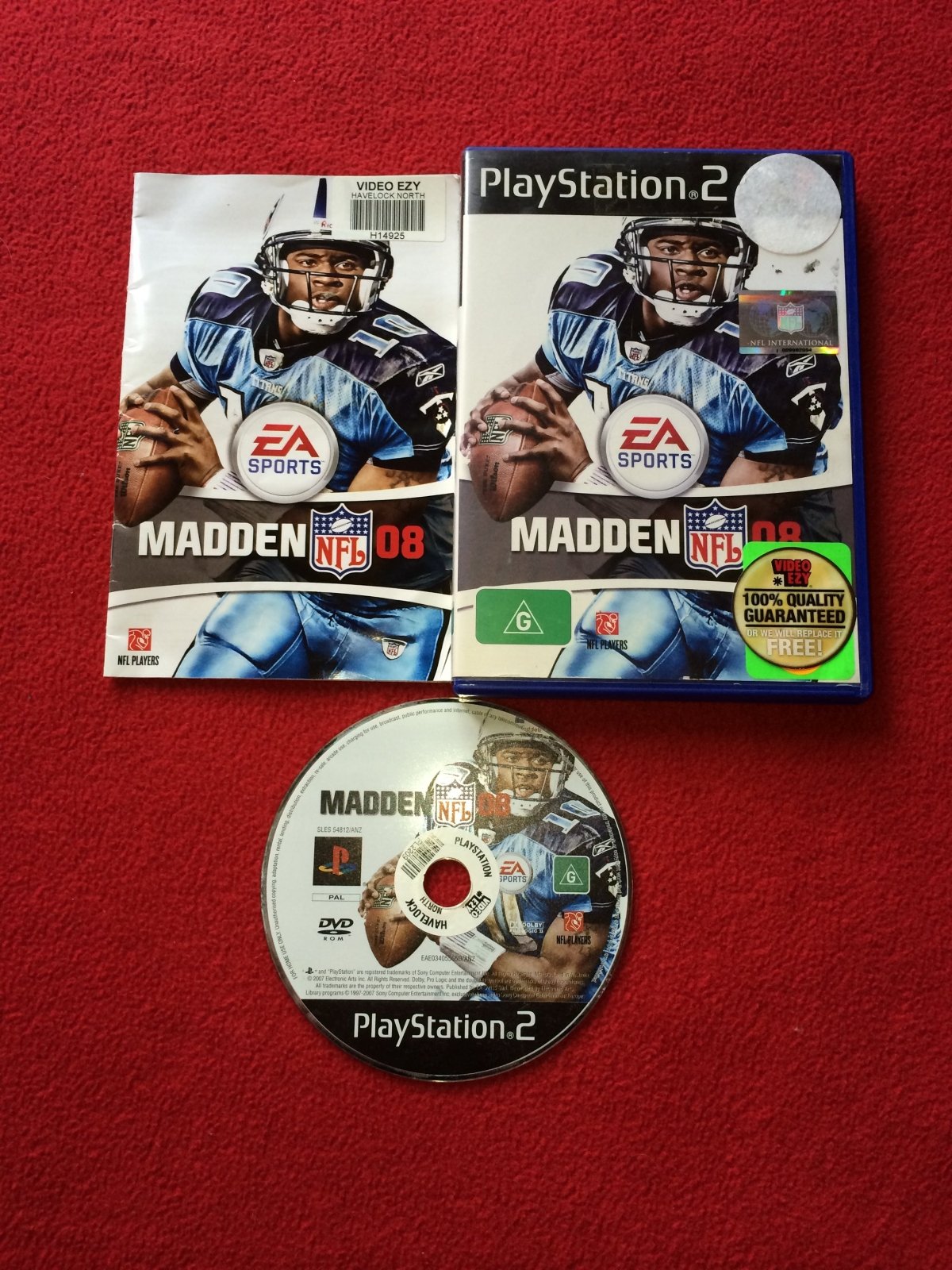 Madden NFL 08 - PS2 Game - PlayStation 2, Games, Sports - Level Up Gaming NZ