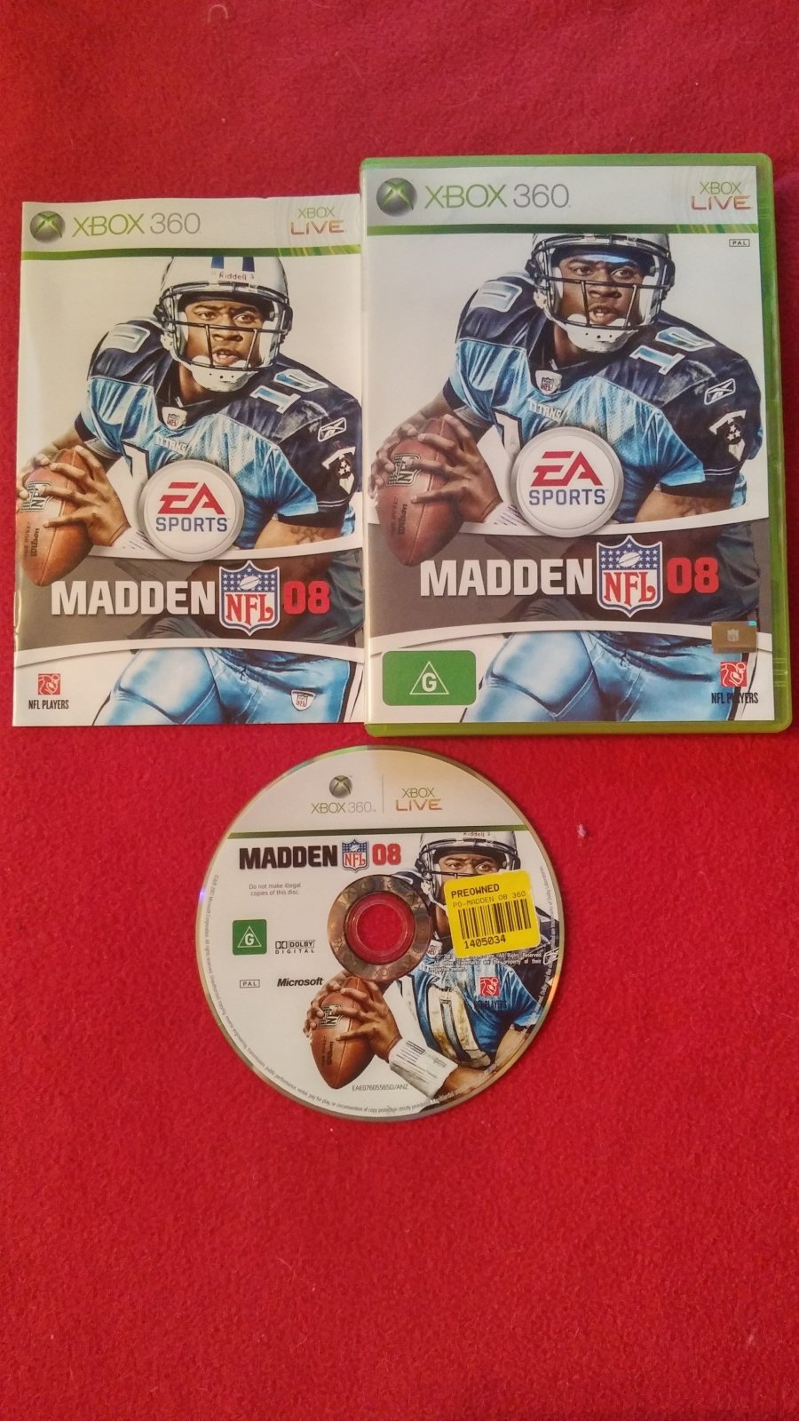 Madden NFL 08 - XBOX360 Game - Xbox 360, Games, Sports - Level Up Gaming NZ