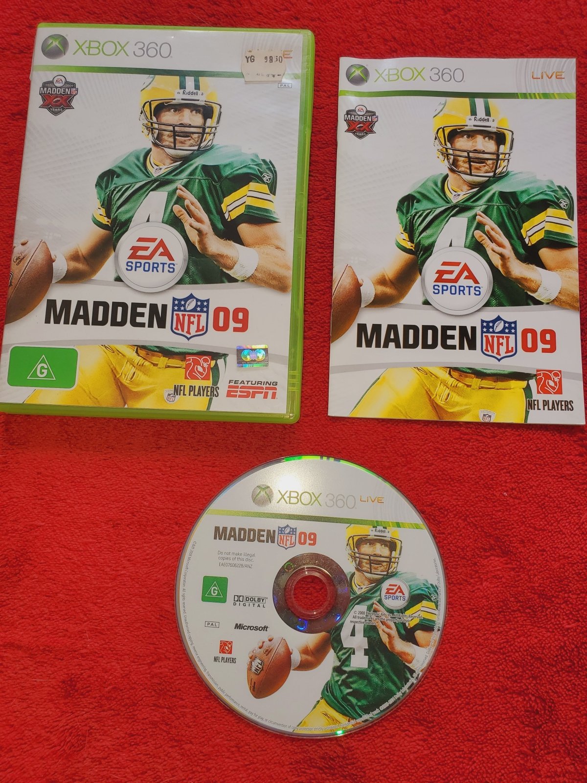 Madden NFL 09 - XBOX360 Game - Xbox 360, Games, Sports - Level Up Gaming NZ