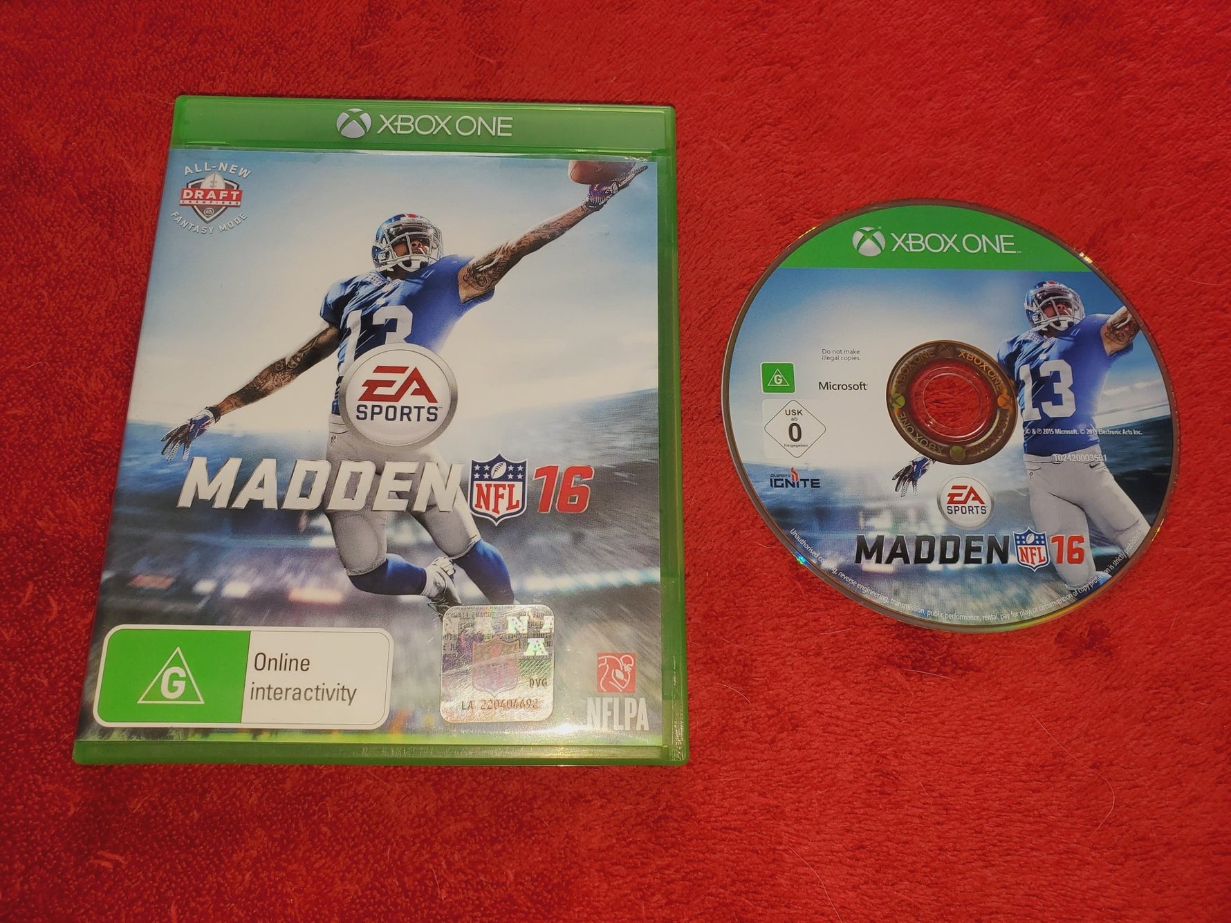 Madden NFL 16 - 8.8/10! Xbox One Game - Xbox One - Xbox One, Games - Level Up Gaming NZ