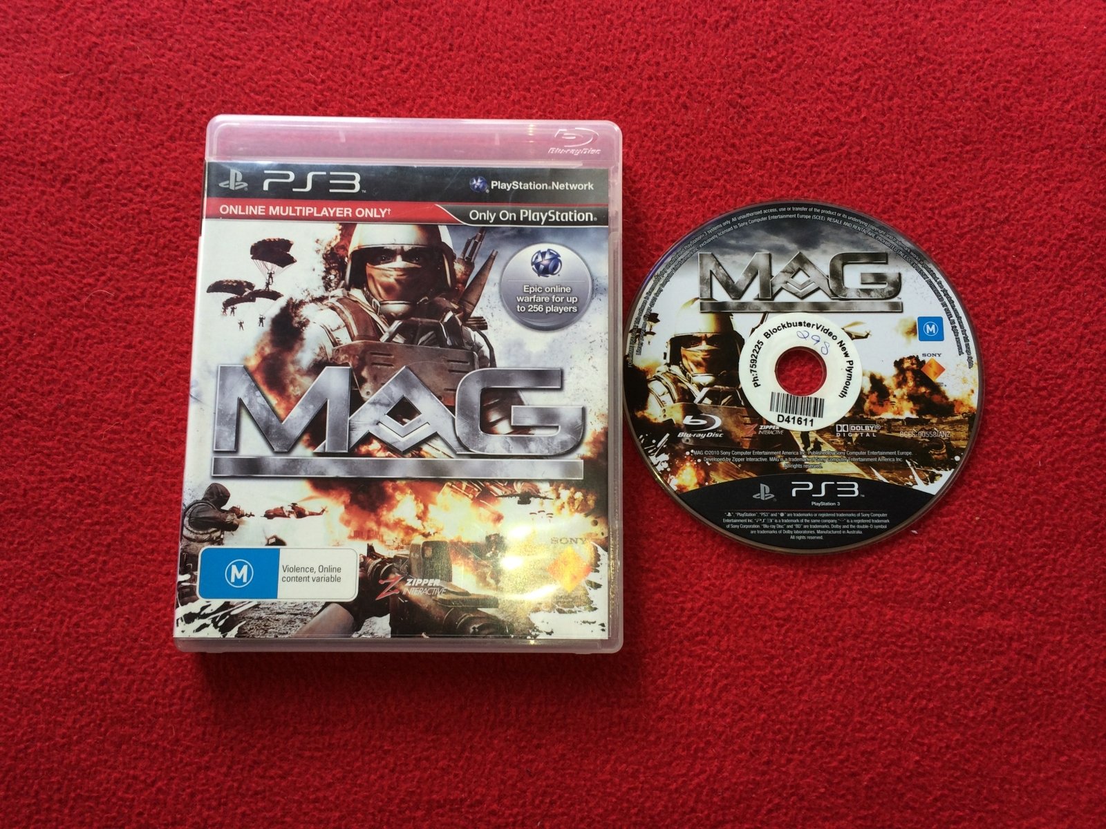 MAG - PS3 Game - PlayStation 3, Games, Shooter - Level Up Gaming NZ