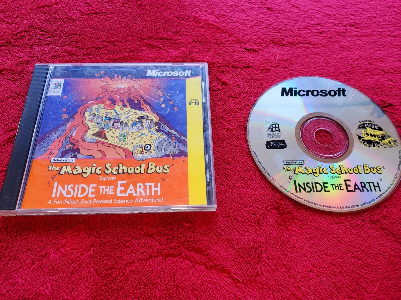 The Magic School Bus Explores Inside the Earth - PC Game - PC games, Kids and educational - Level Up Gaming NZ
