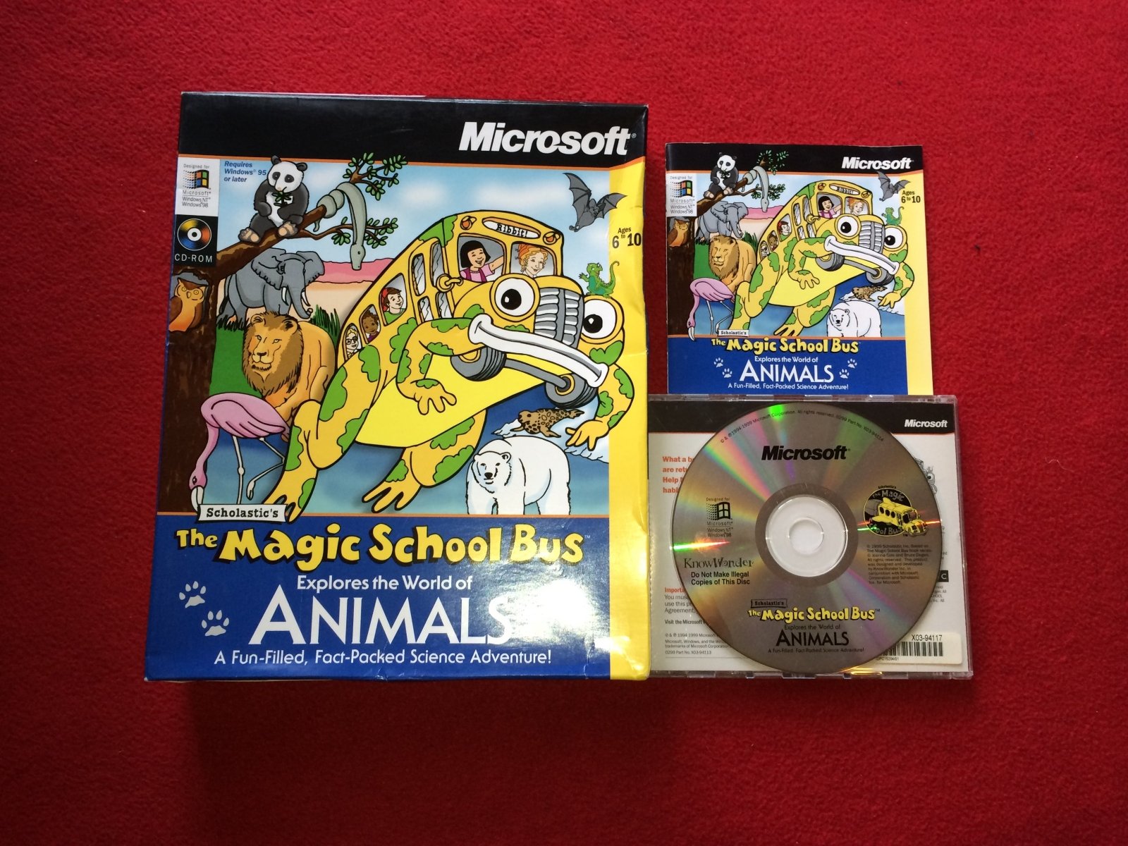 Magic School Bus Explores the World of Animals - PC games, Kids and educational - Level Up Gaming NZ
