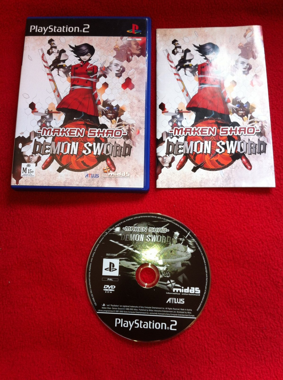 Maken Shao Demon Sword - PS2 Game - PlayStation 2, Games, Action and adventure - Level Up Gaming NZ