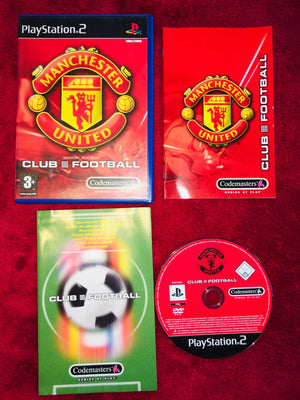 Manchester United Club Football - PS2 Game
