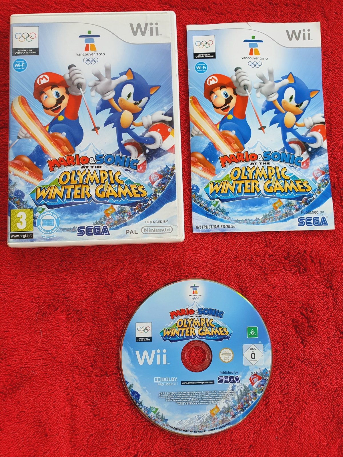 Mario & Sonic At the Olympic Winter Games - Wii Game - Wii Games - Level Up Gaming NZ