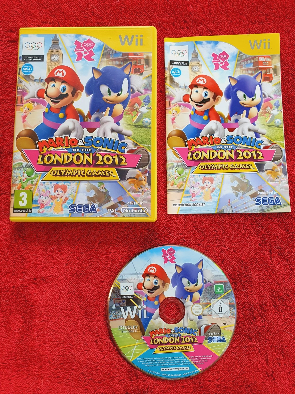Mario & Sonic at the London 2012 Olympic Games - Wii Game - Wii Games - Level Up Gaming NZ