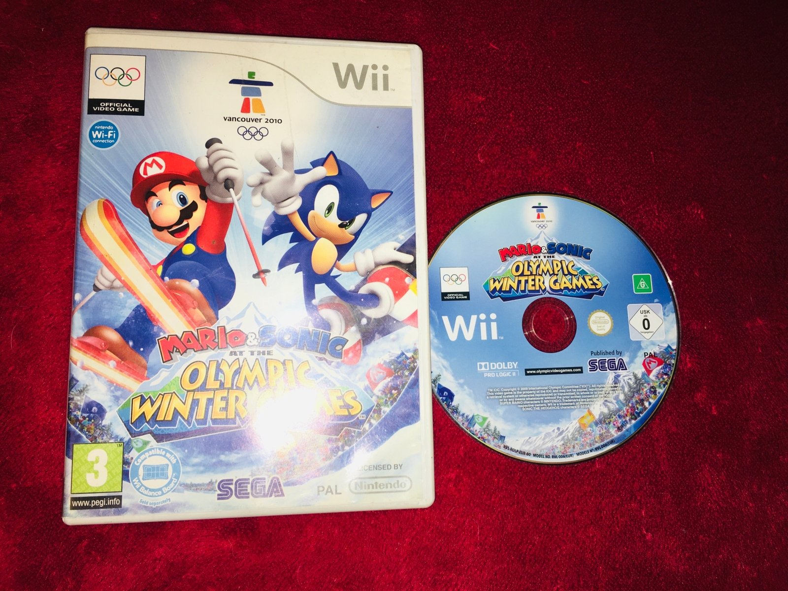 Mario & Sonic At the Olympic Winter Games - Wii Game - Wii Games - Level Up Gaming NZ