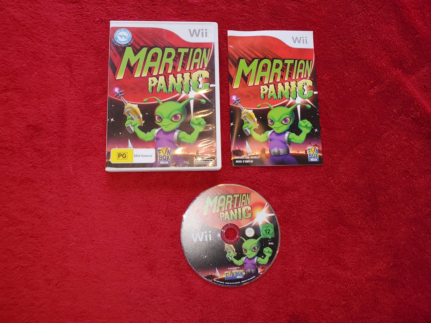 Martian Panic - Wii Game - Wii - Wii Games - Level Up Gaming NZ