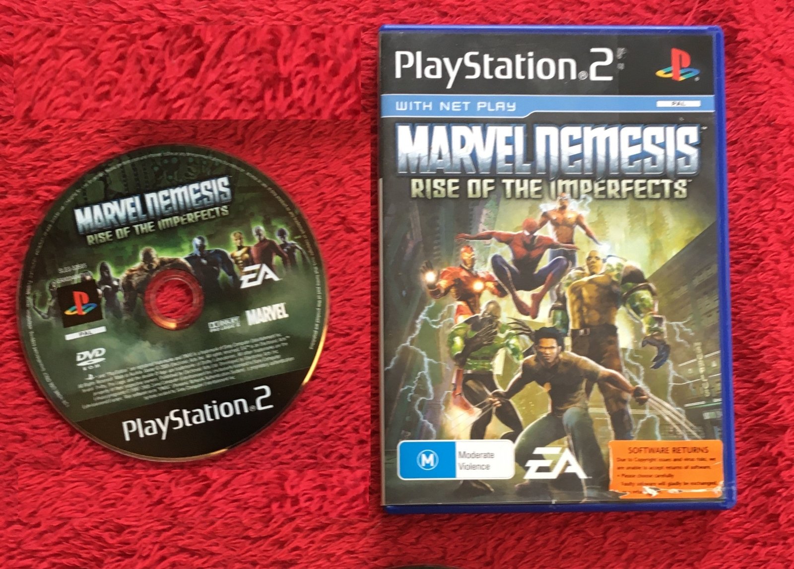 Marvel Nemesis: Rise of the Imperfects - PS2 Game - PlayStation 2, Games, Fighting - Level Up Gaming NZ