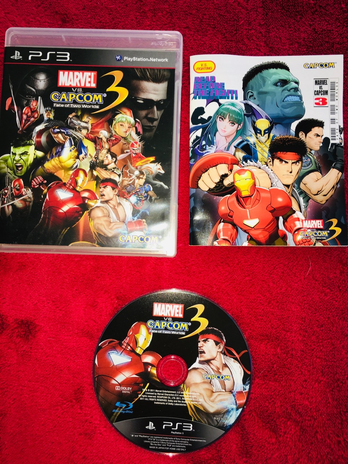 Marvel vs. Capcom 3: Fate of 2 Worlds - PS3 Game - PlayStation 3, Games, Fighting - Level Up Gaming NZ