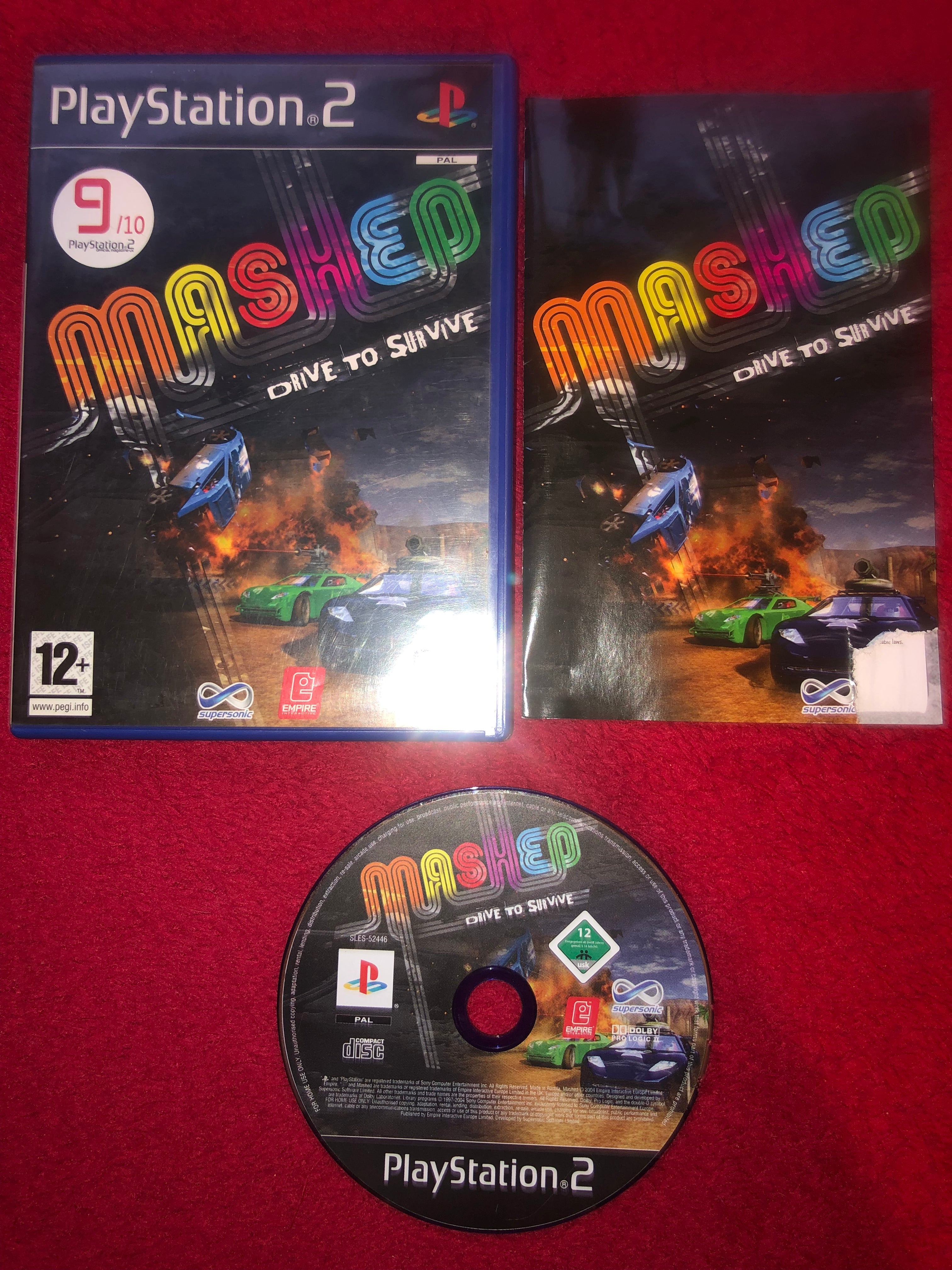 Mashed: Drive to Survive - PS2 Game - PlayStation 2, Games, Driving and racing - Level Up Gaming NZ