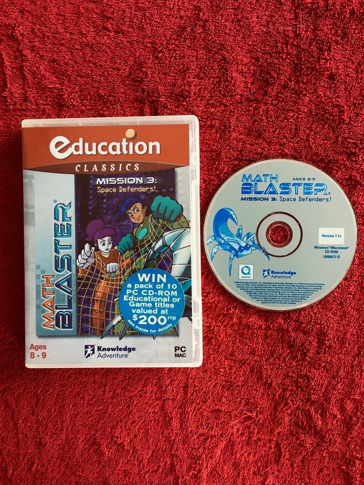 Math Blaster Mission 3: Space Defenders - PC Game - PC games, Kids and educational - Level Up Gaming NZ