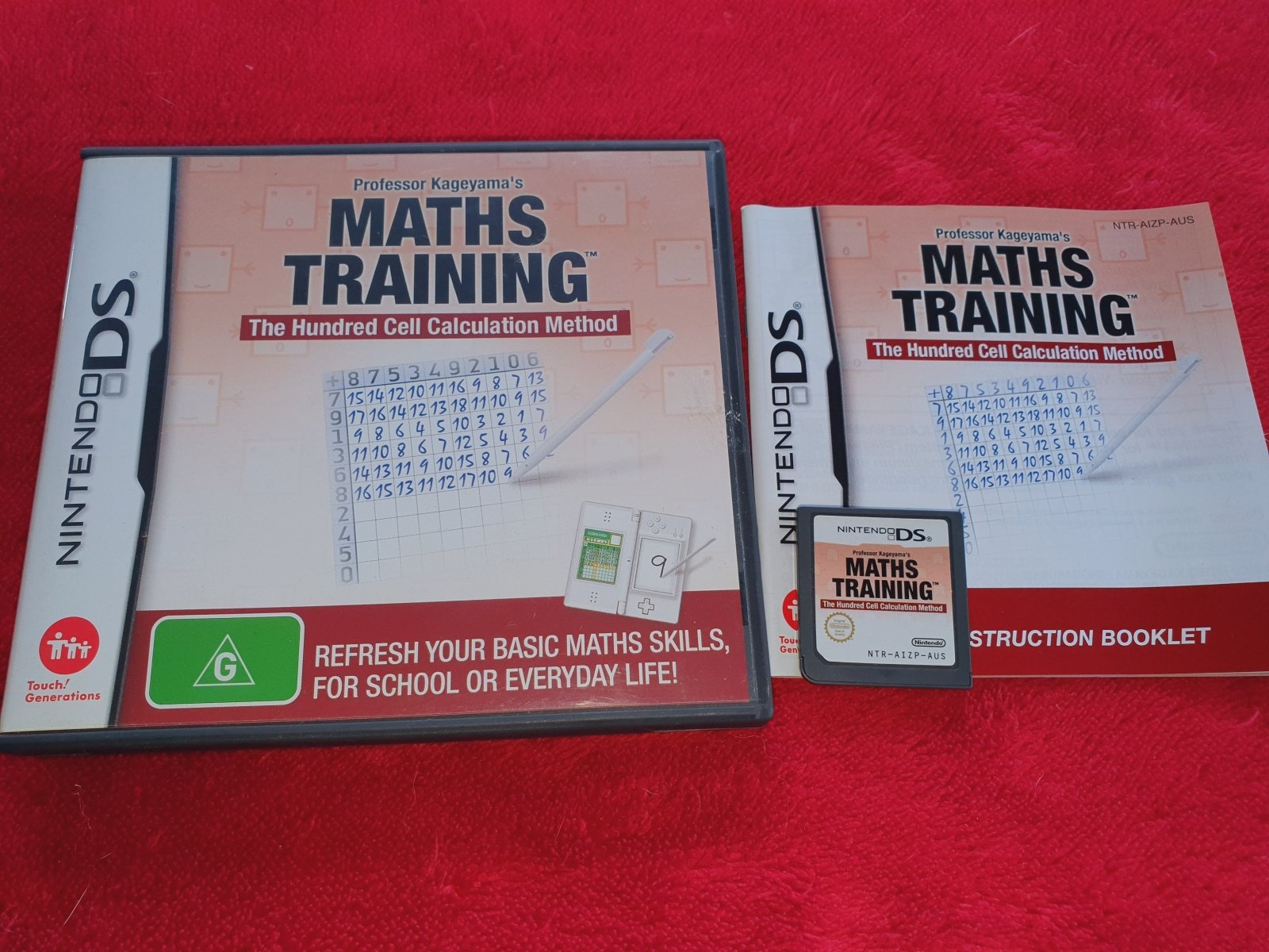 Maths Training - DS Game - Nintendo DS, Games - Level Up Gaming NZ
