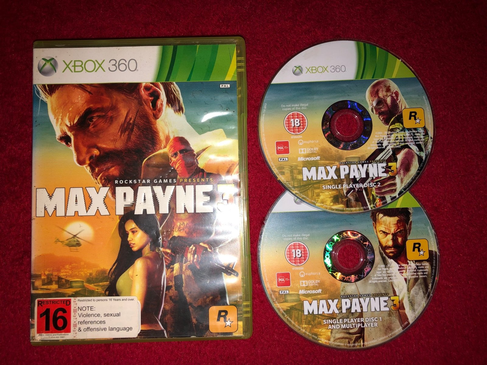 Max Payne 3 - 9/10! XBOX360 Game - Xbox 360, Games, Action and adventure - Level Up Gaming NZ