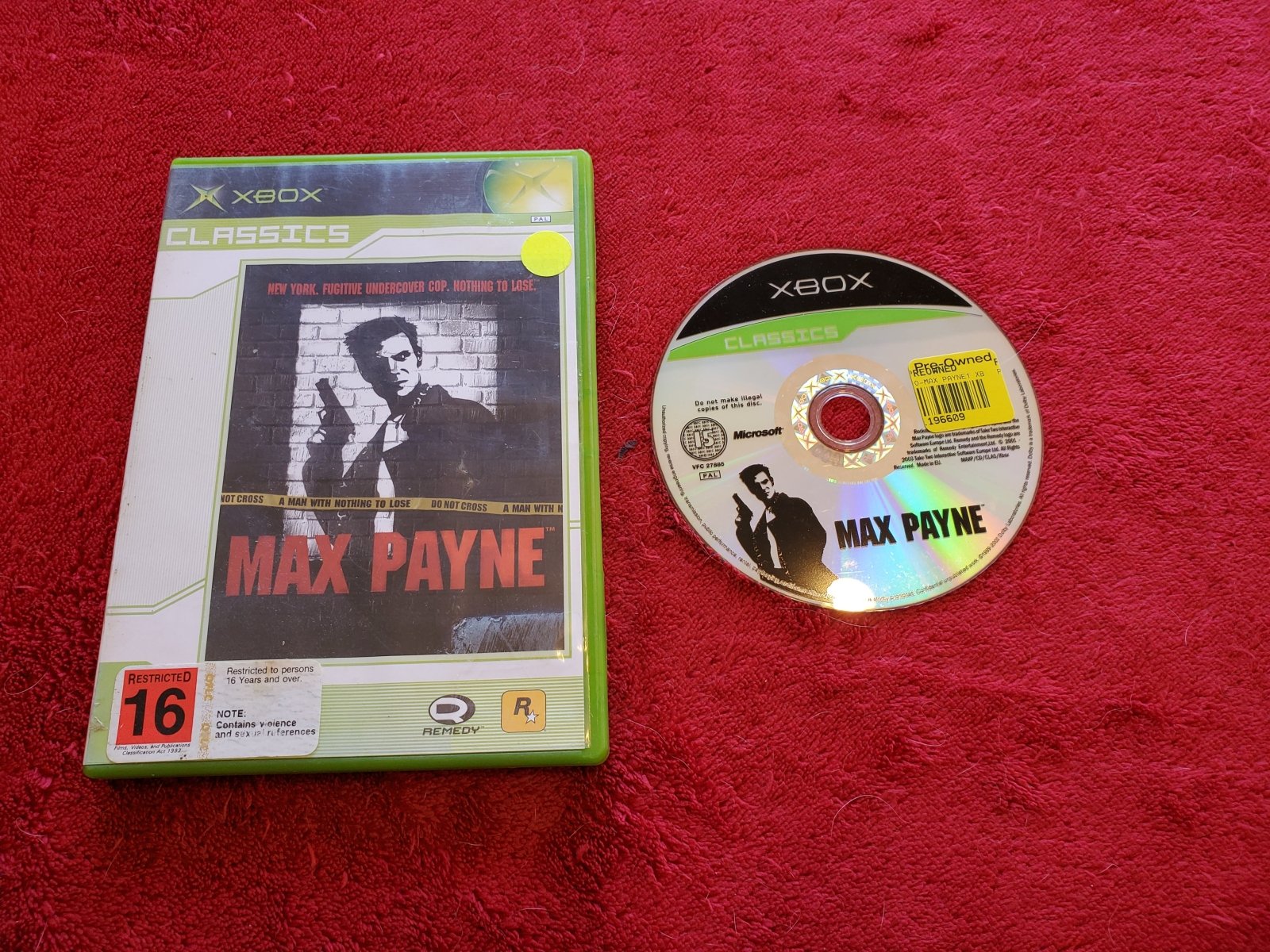 Max Payne - 9.2/10! XBOX Game - Xbox, Games, Action and adventure - Level Up Gaming NZ