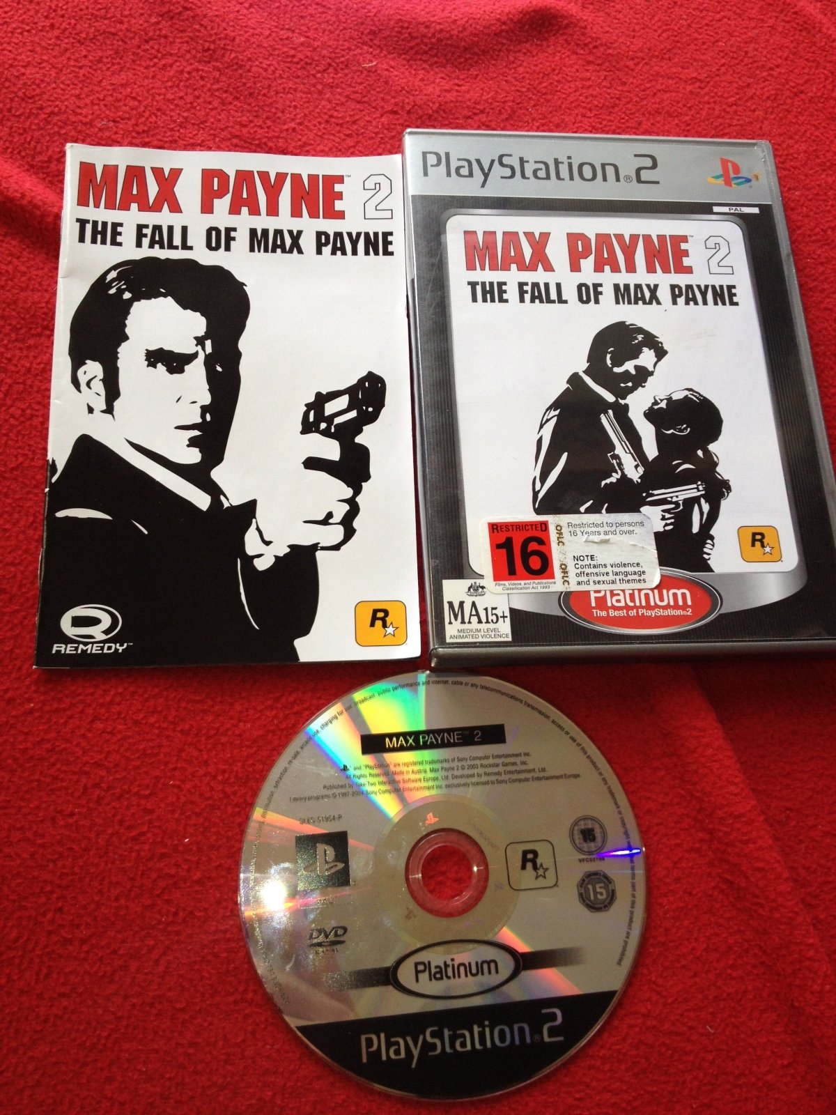 Max Payne 2: The Fall of Max Payne - Play Station 2 Game - PlayStation 2, Games, Shooter - Level Up Gaming NZ