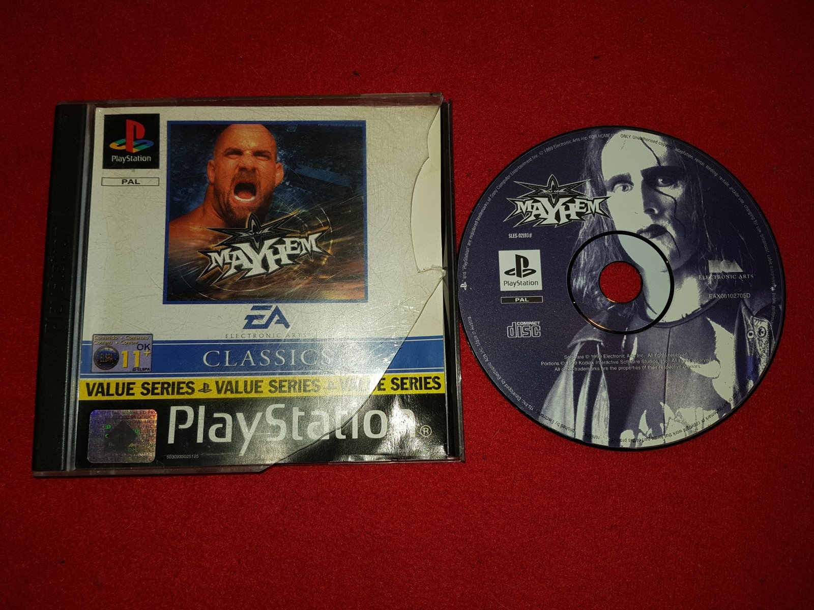 WCW Mayhem - PS1 Game - PlayStation, Games, Fighting - Level Up Gaming NZ