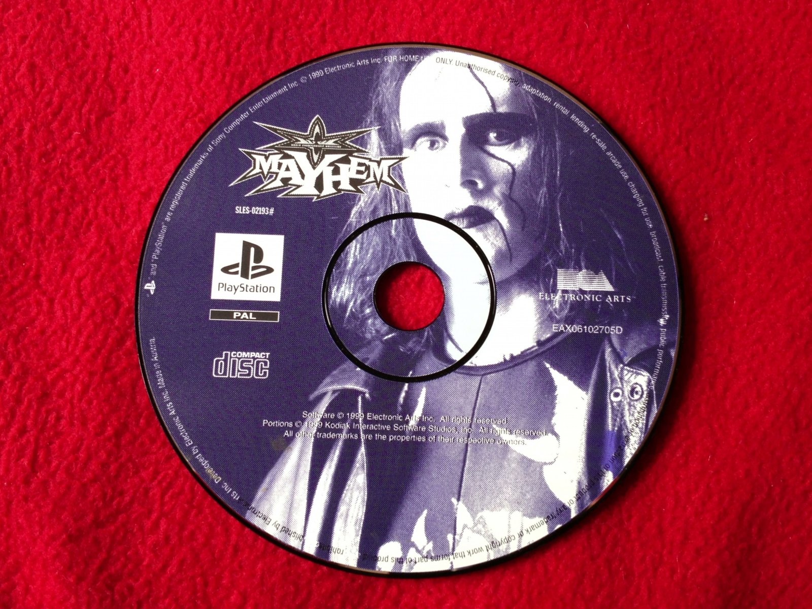 WCW Mayhem - PS1 Game - PlayStation, Games, Fighting - Level Up Gaming NZ